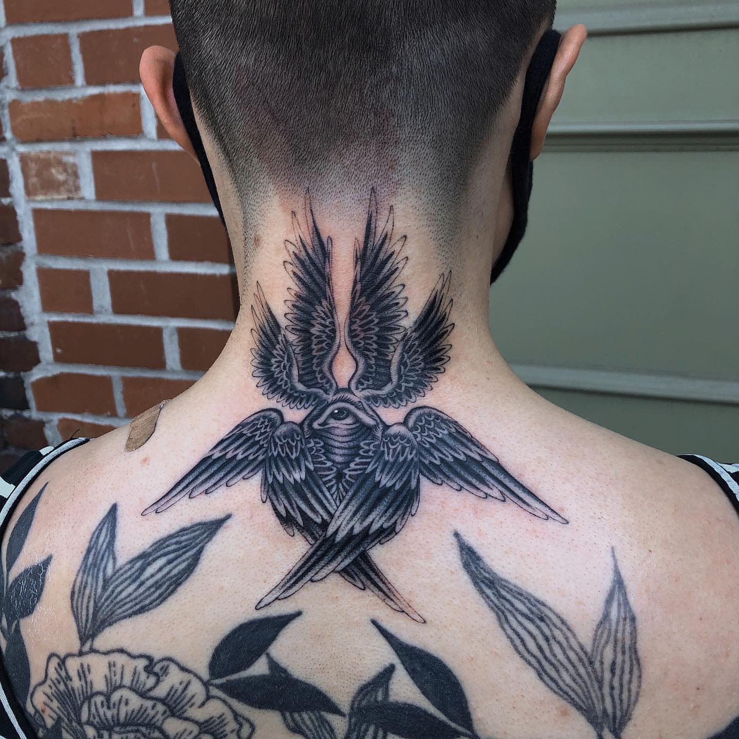 Tattoo by @mickeyycarlisle — black_and_grey