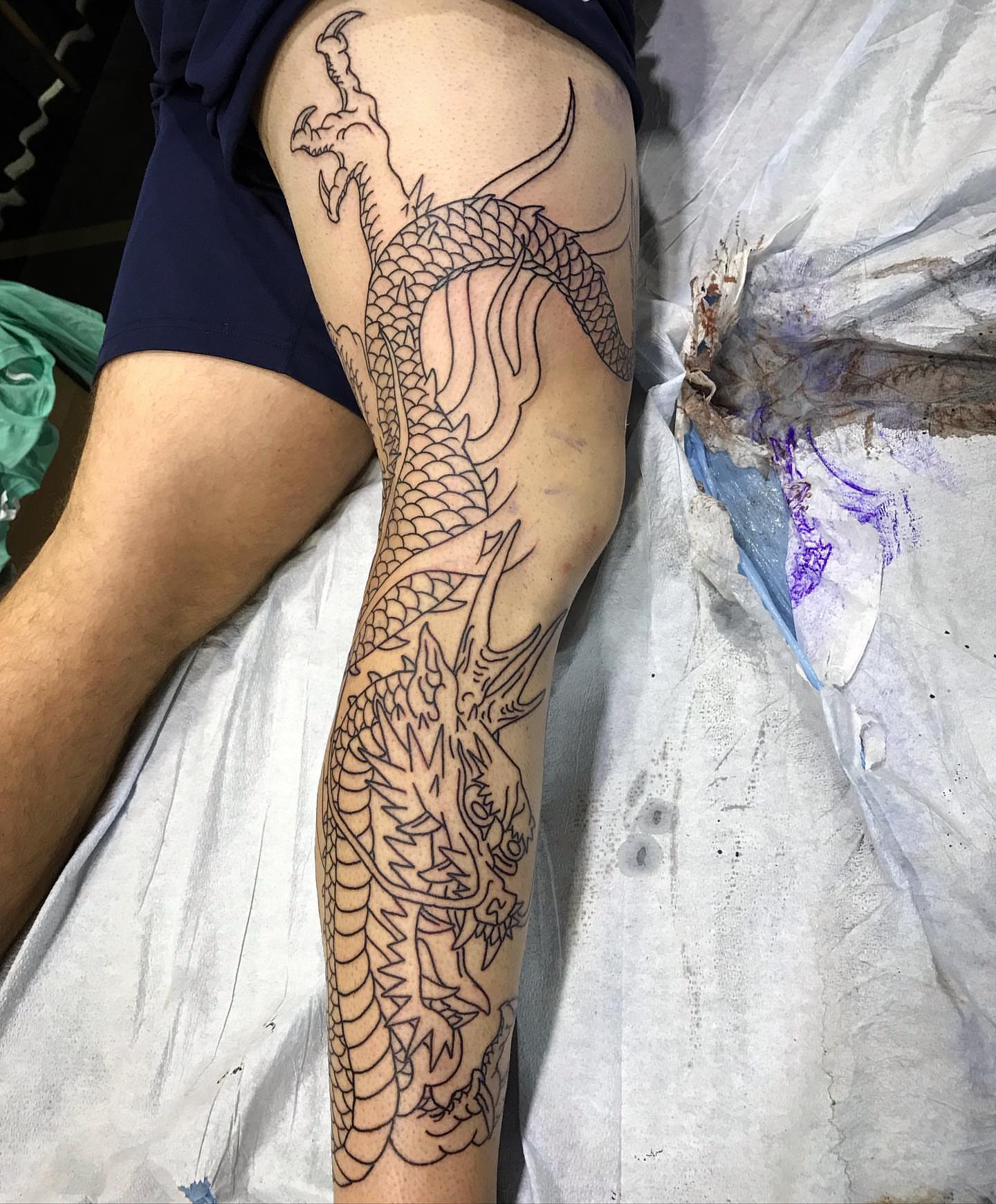Tattoo by @blakebrand — black_and_grey