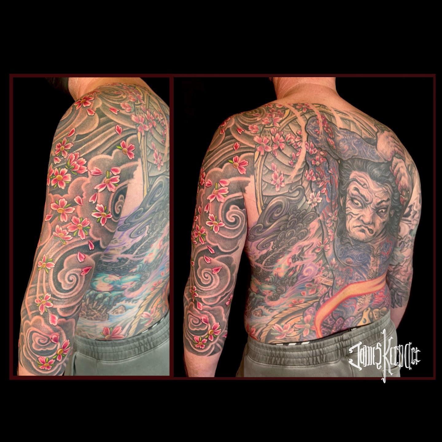 Tattoo by @jameskernart — japanese_irezumi, realism