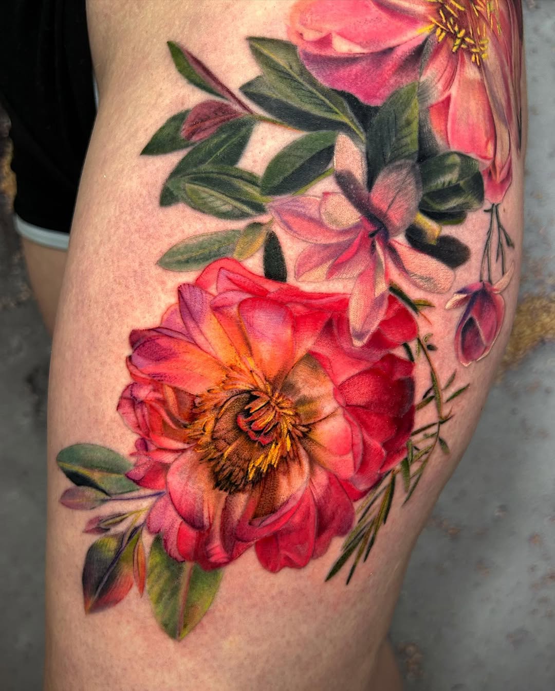 Tattoo by @c.x.dotline — realism, color