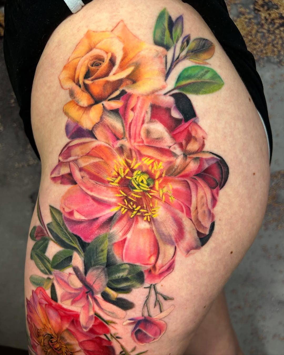 Tattoo by @c.x.dotline — realism, fine_line