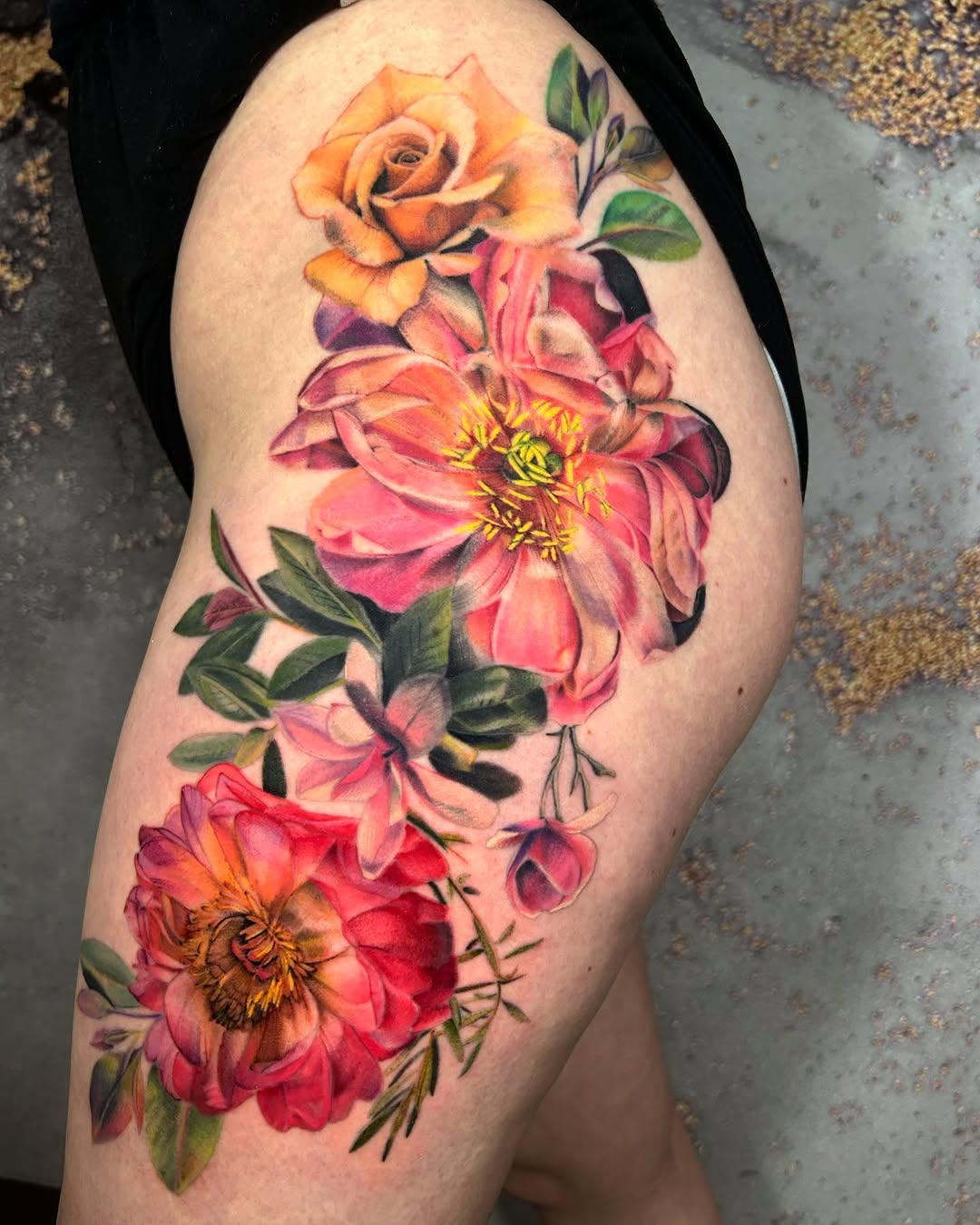 Tattoo by @c.x.dotline — realism, color
