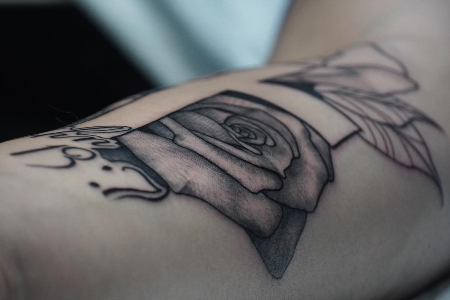 Tattoo by @joshgarte_ — black_and_grey