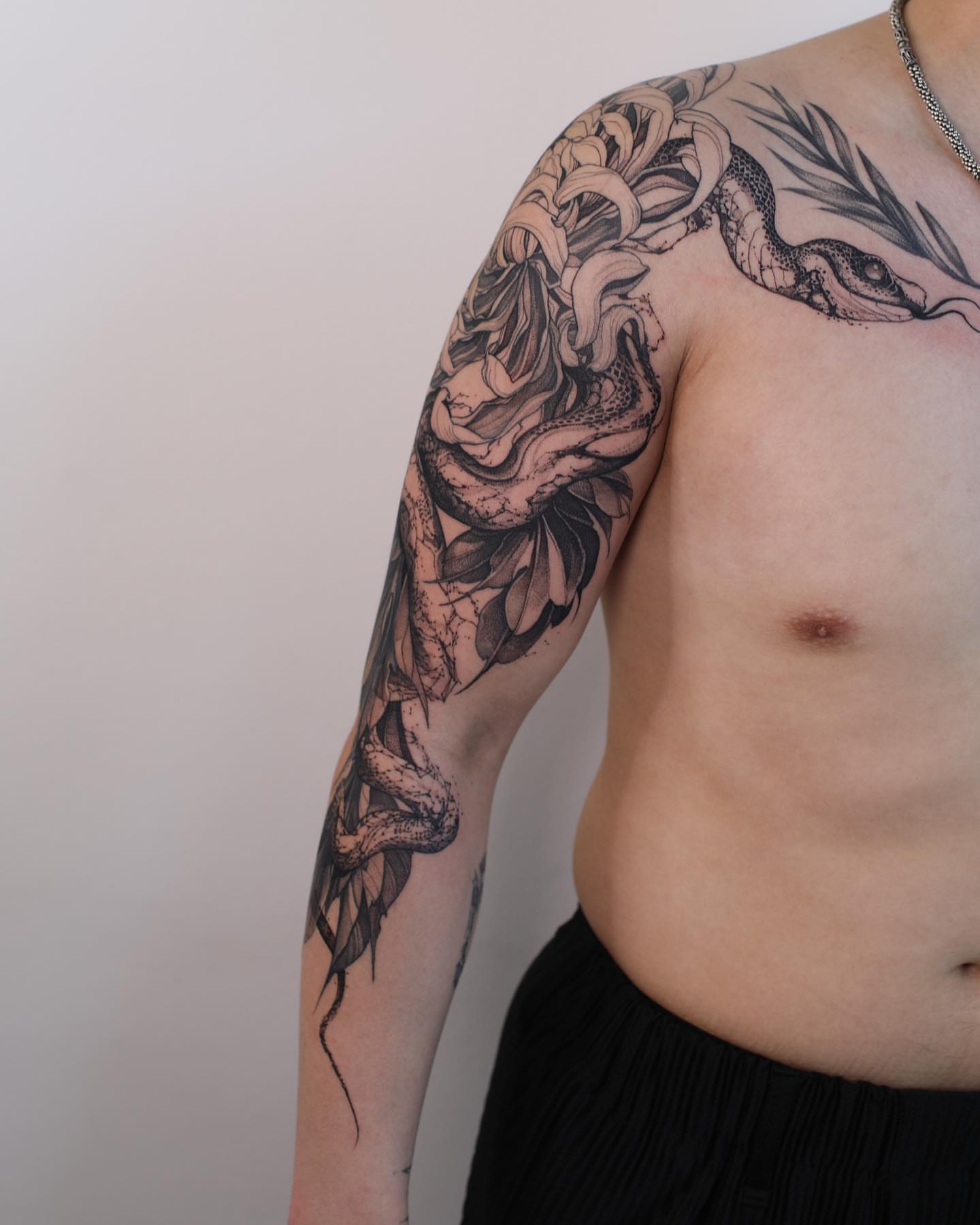 Tattoo by @strokin_dark — black_and_grey