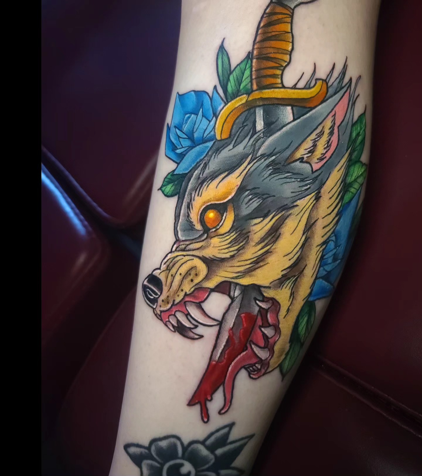 Tattoo by @mitchprestontattoos — american_traditional, neo_traditional
