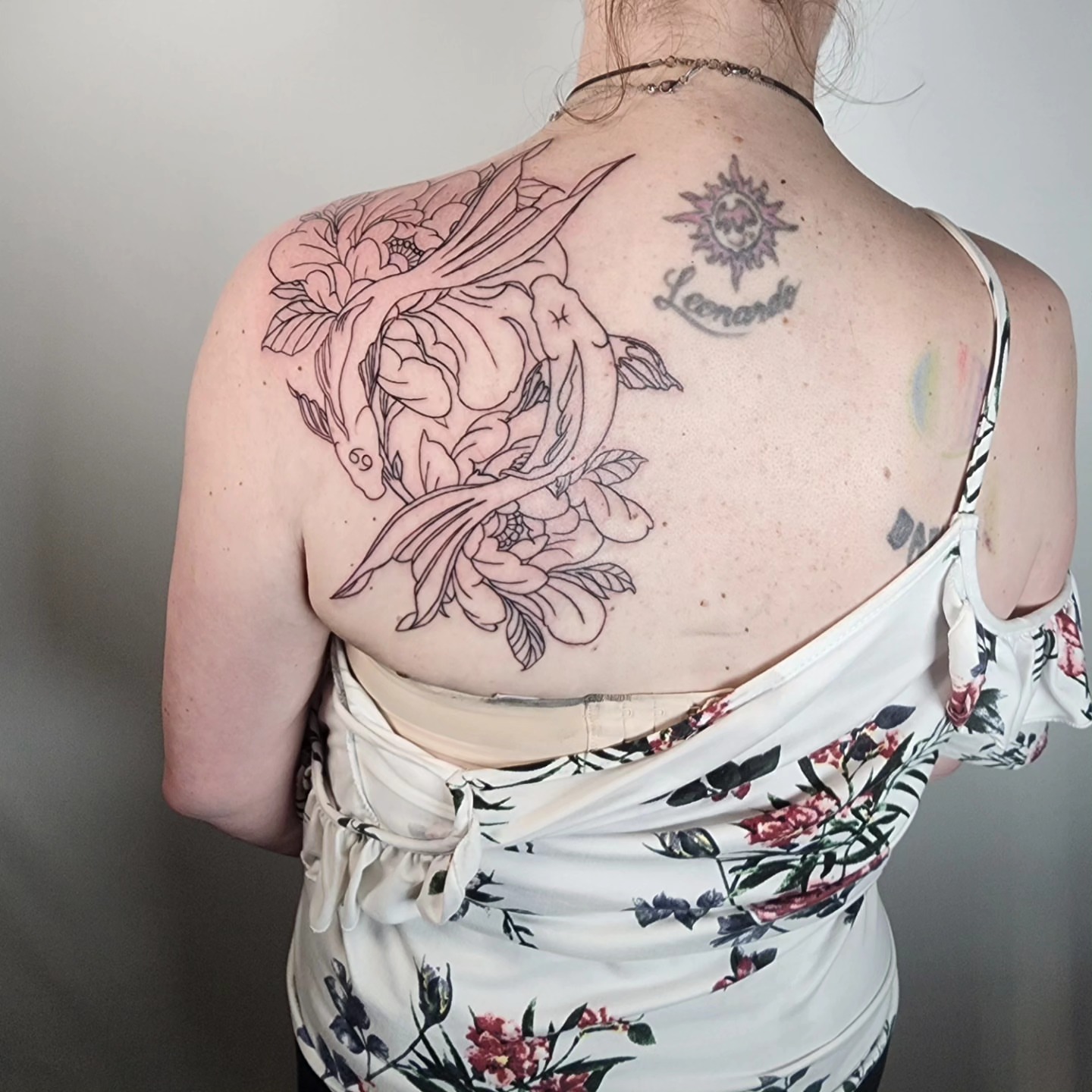 Tattoo by @soleilantoinette — black_and_grey