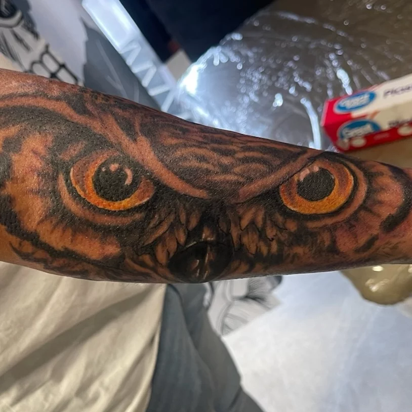 Tattoo by @lucast48 — realism, black_and_grey