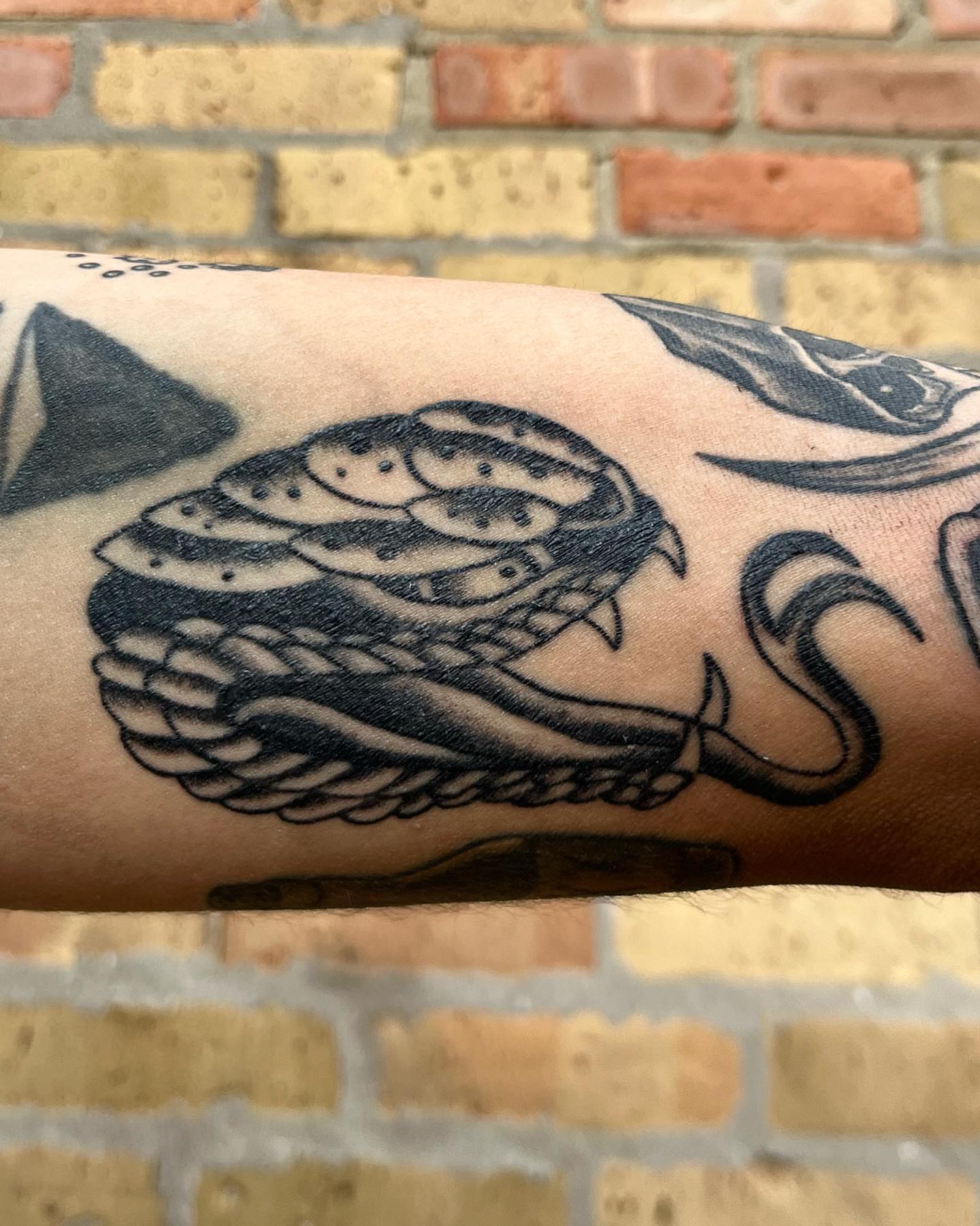 Tattoo by @atomicpanthertattoos — american_traditional