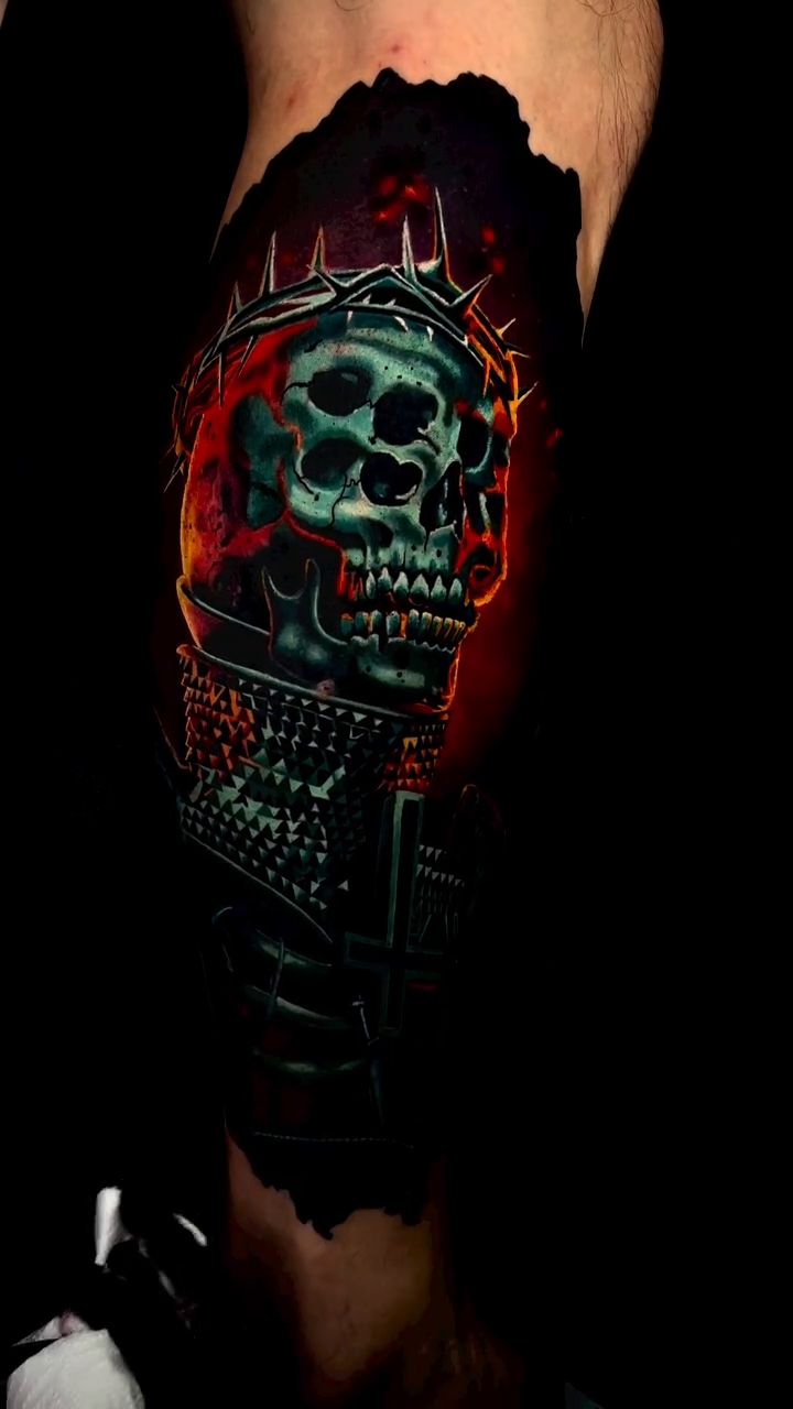 Tattoo by @lisa_tattooer — realism, dark_realism