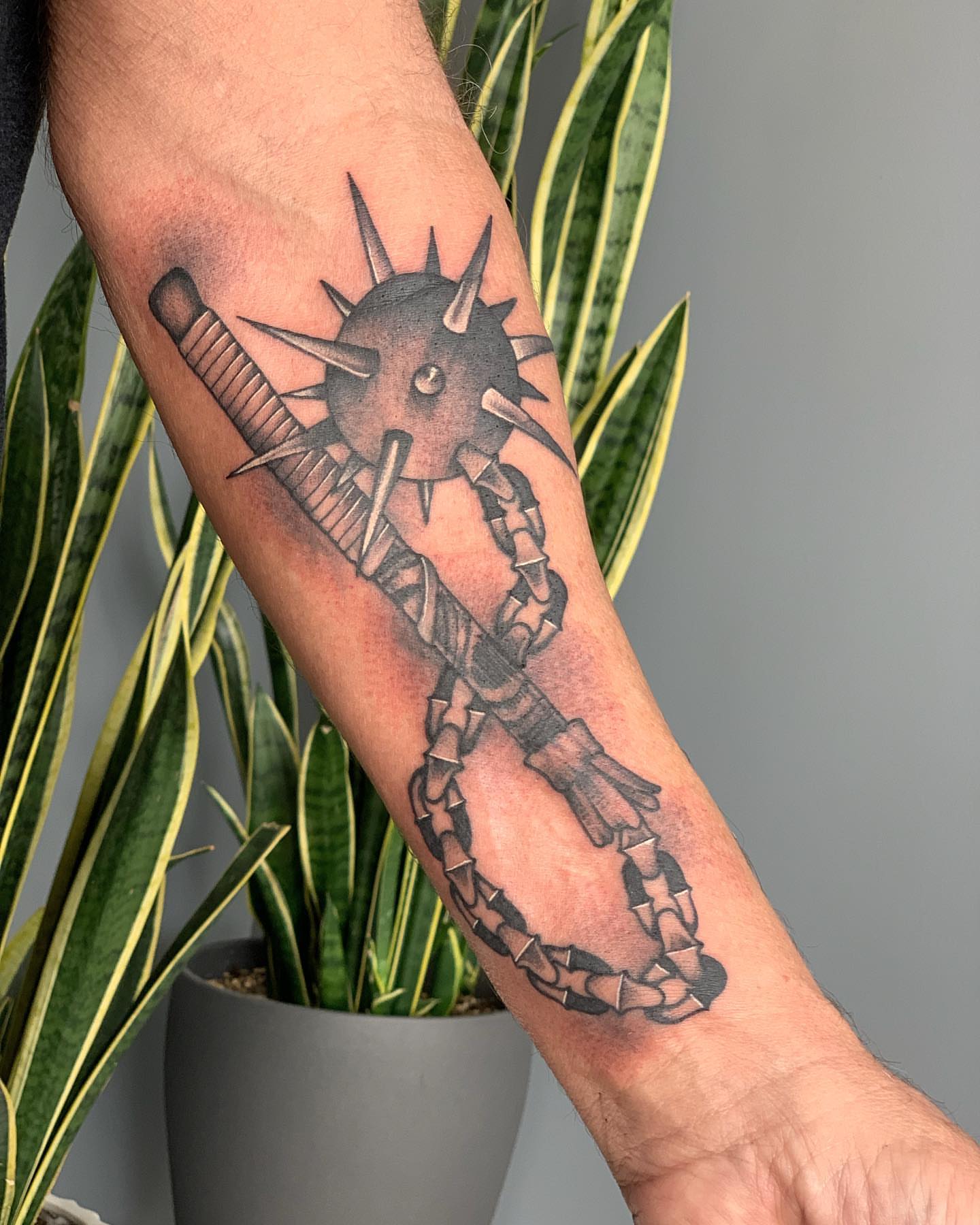 Tattoo by @andifitztattoo — black_and_grey