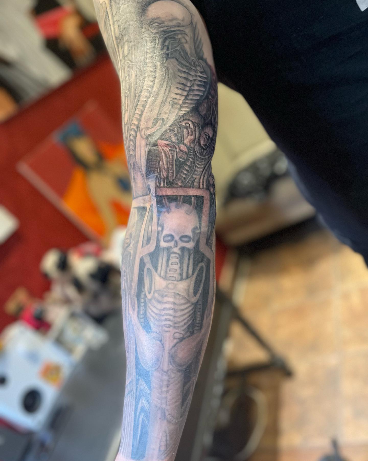 Tattoo by @baomtl — black_and_grey, realism