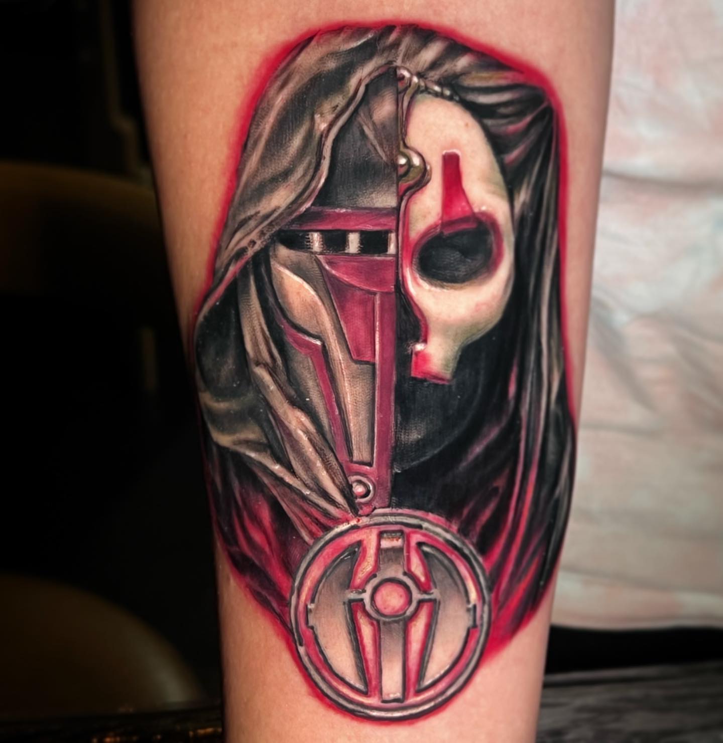 Tattoo by @joshgreentattoo — realism, dark_realism