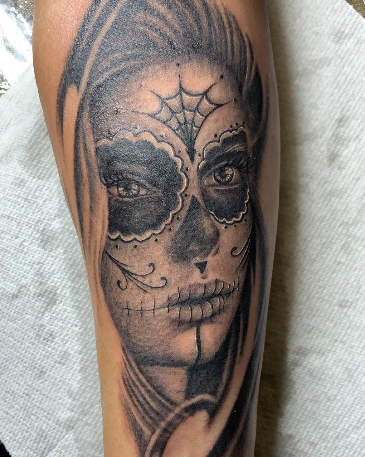 Tattoo by @jettskii_jitt_ β black_and_grey, realism