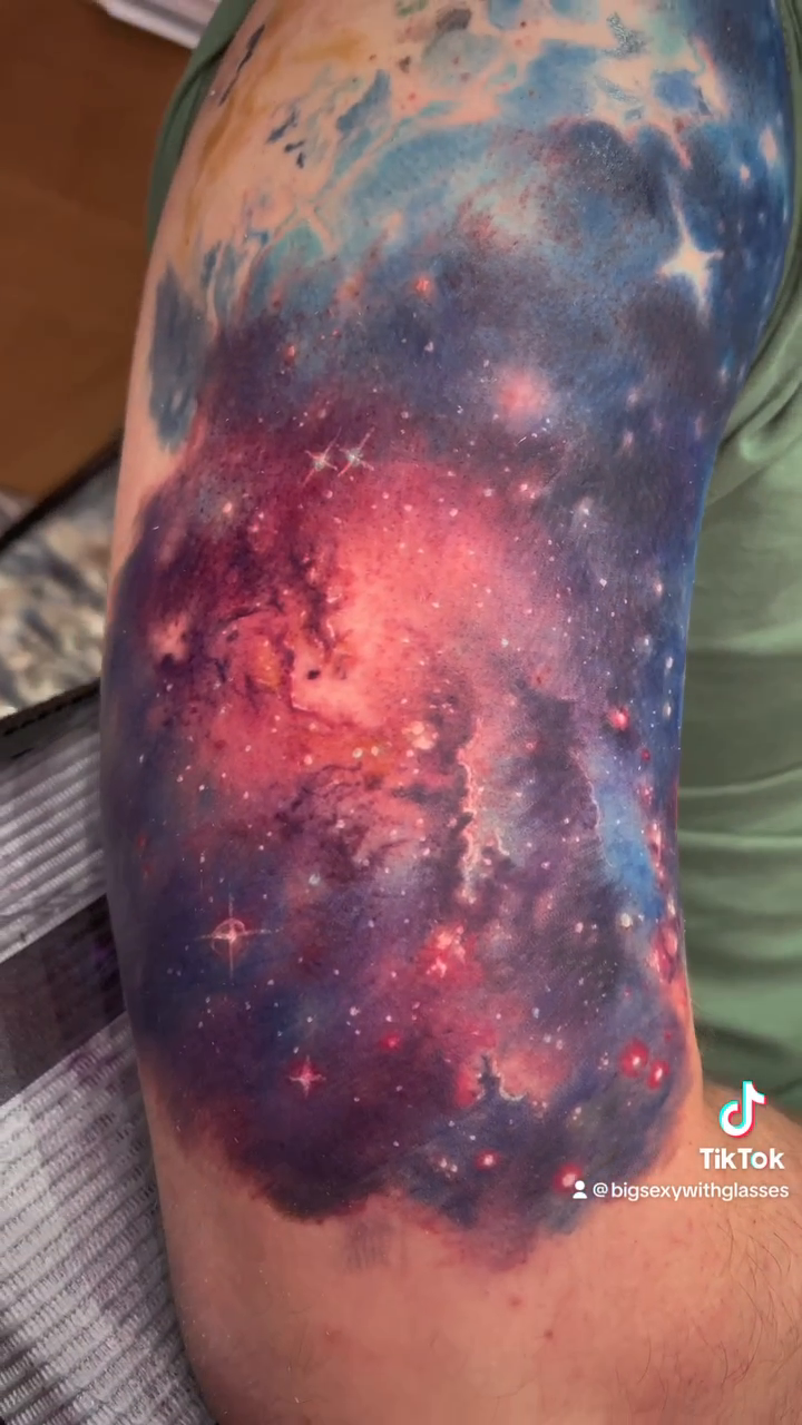Galaxy nebula realism tattoo by ππ―ππ³π¦π° πππͺπ¬π«π±