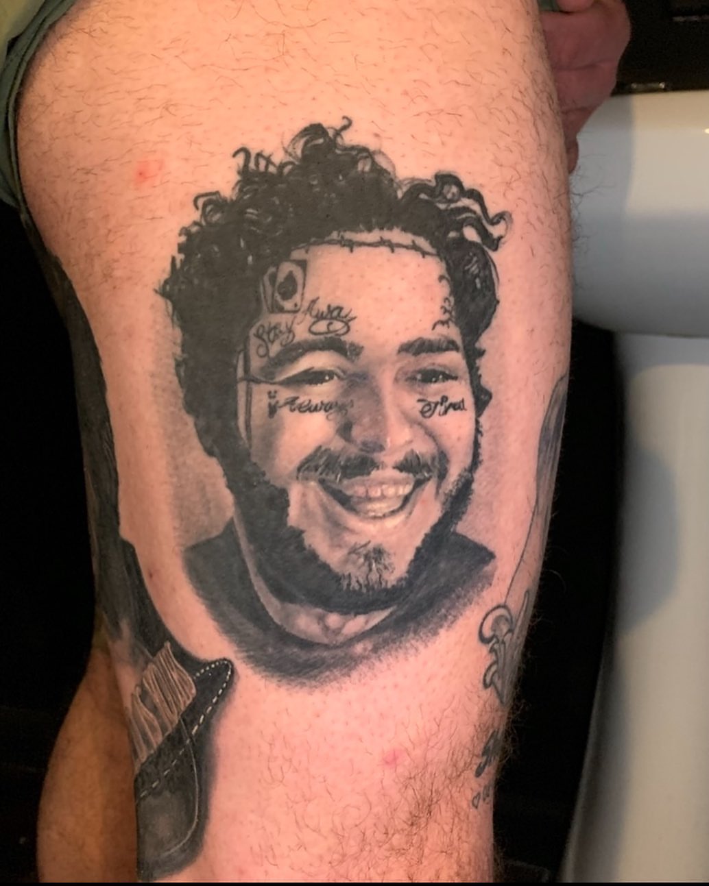 Tattoo by @jimboslicetat2 — black_and_grey