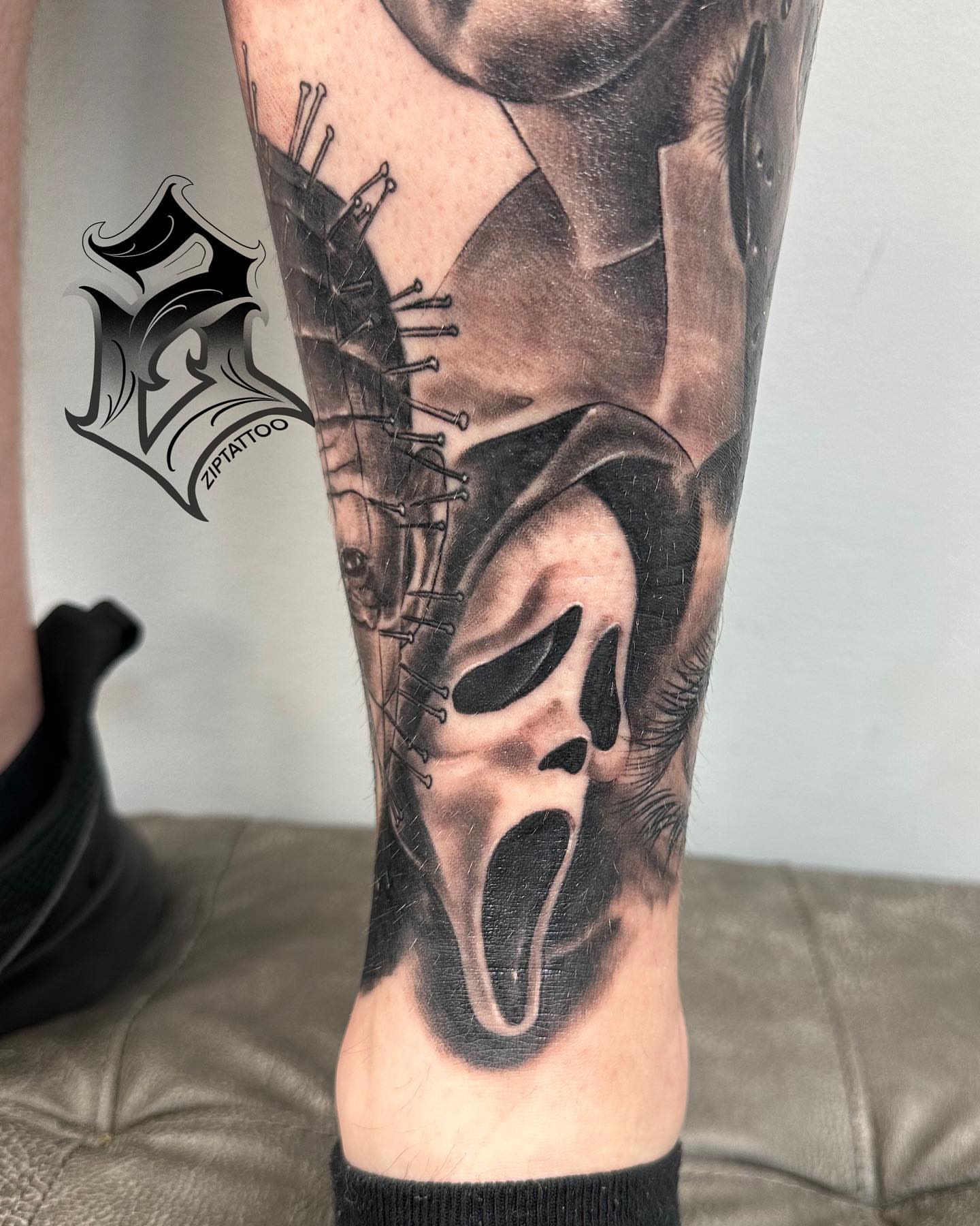 Tattoo by @ziptattoo — realism, dark_realism