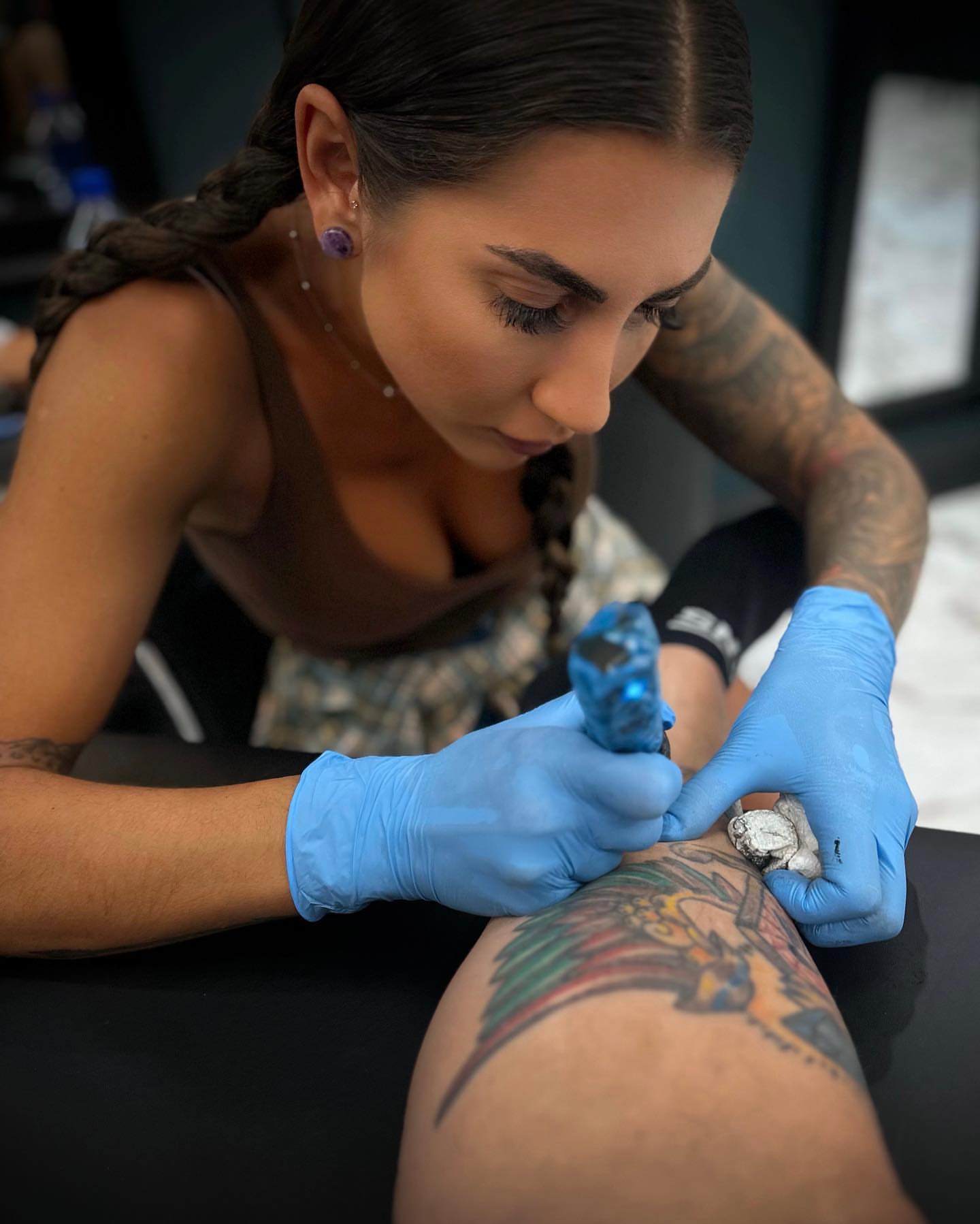 Tattoo by @katherinatattoos โ american_traditional, tribal