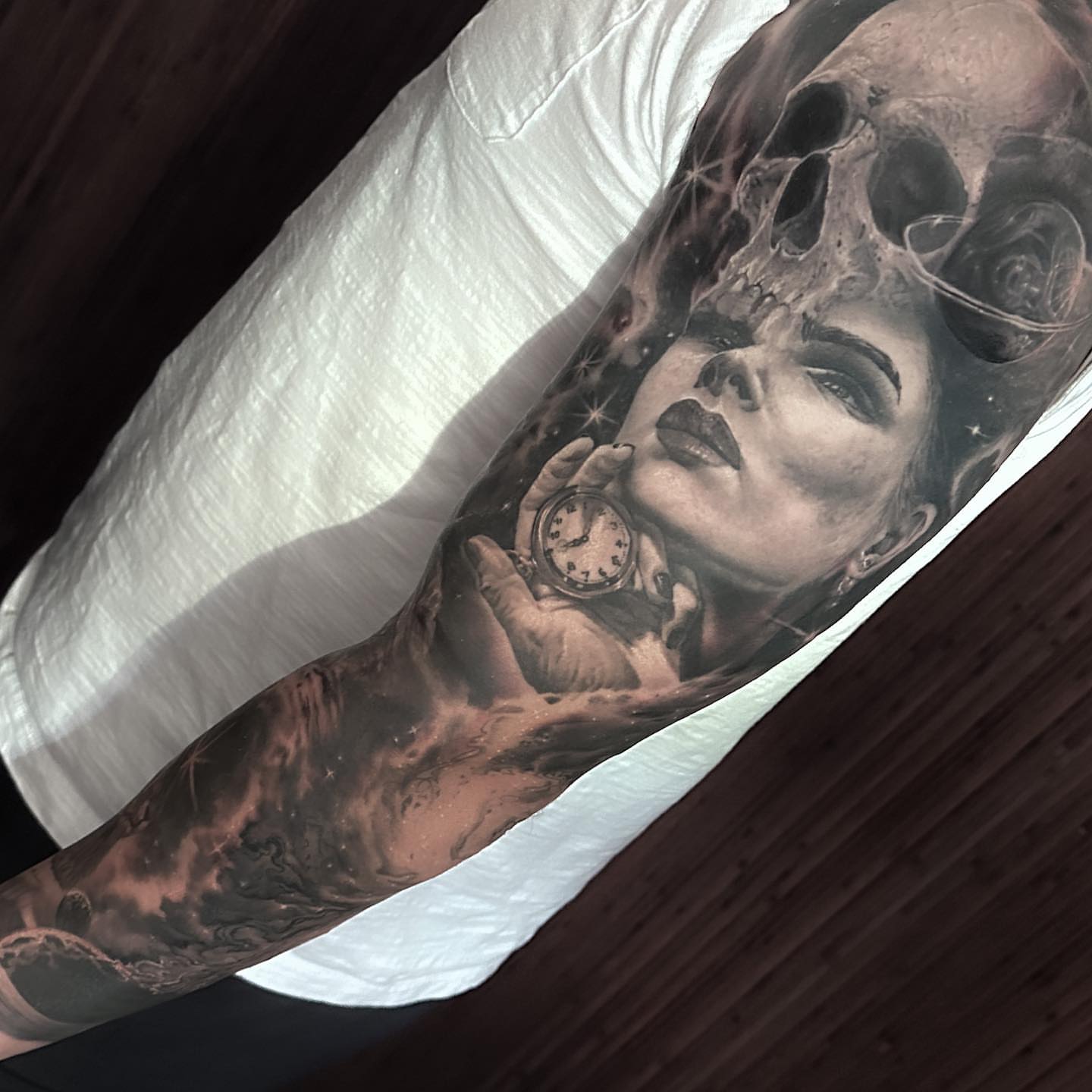 Tattoo by @mike.fd.tattoos — realism, dark_realism