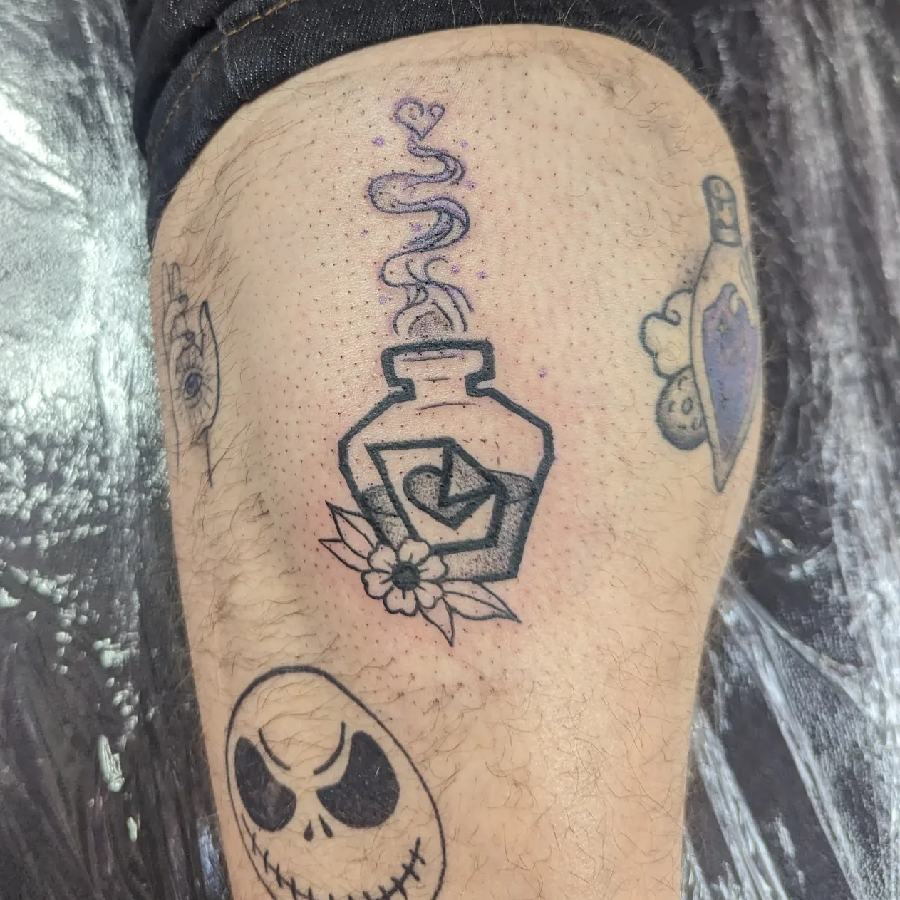 Tattoo by @aleysha.jane.tattoos — black_and_grey