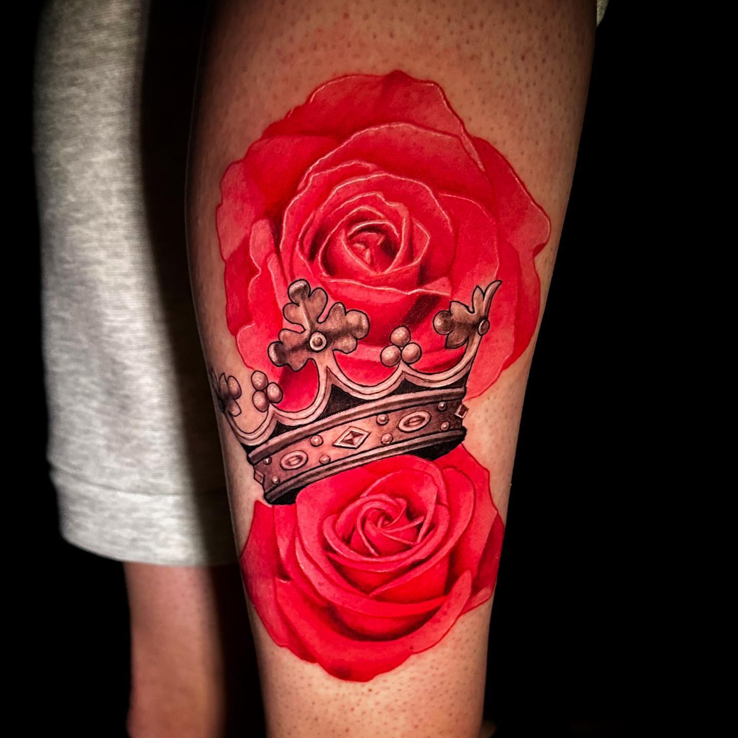 Tattoo by @gusbyrdtat2 — realism, watercolor