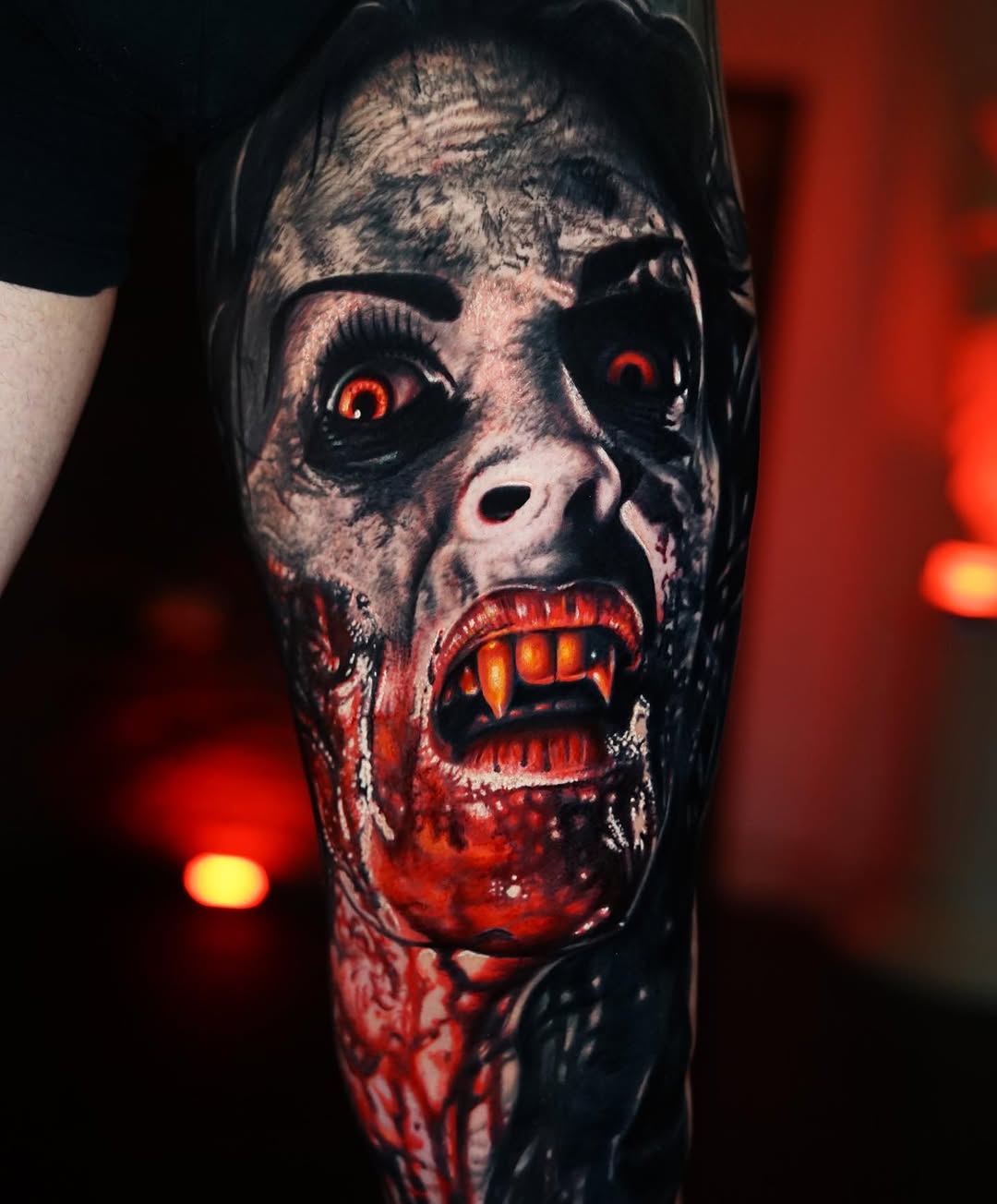 Tattoo by @estebanceron_art — realism, dark_realism