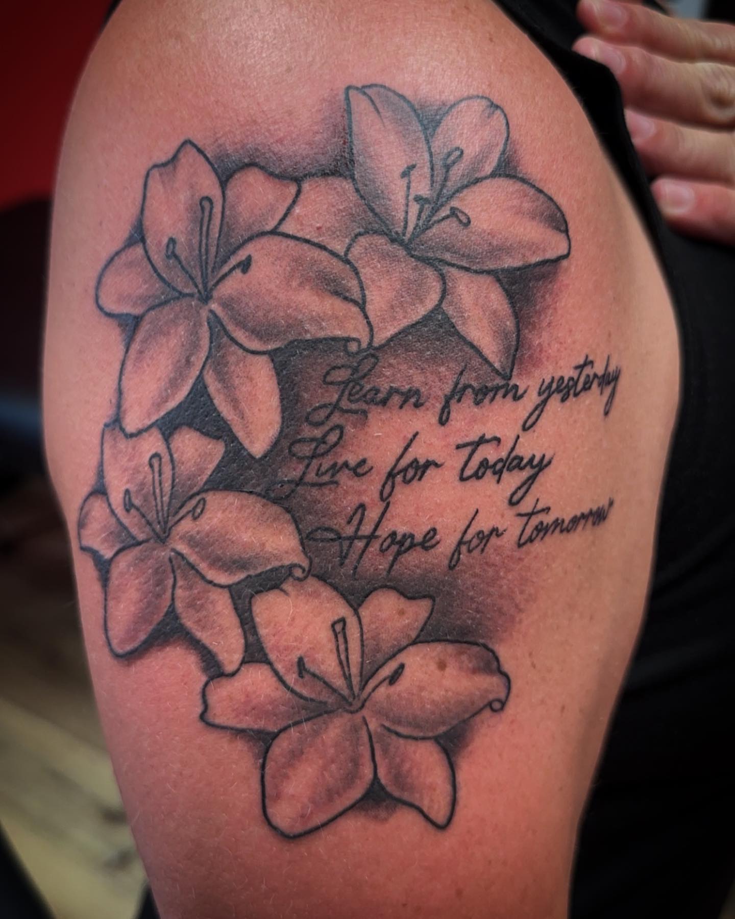 Tattoo by @jordonslagletattooer — black_and_grey