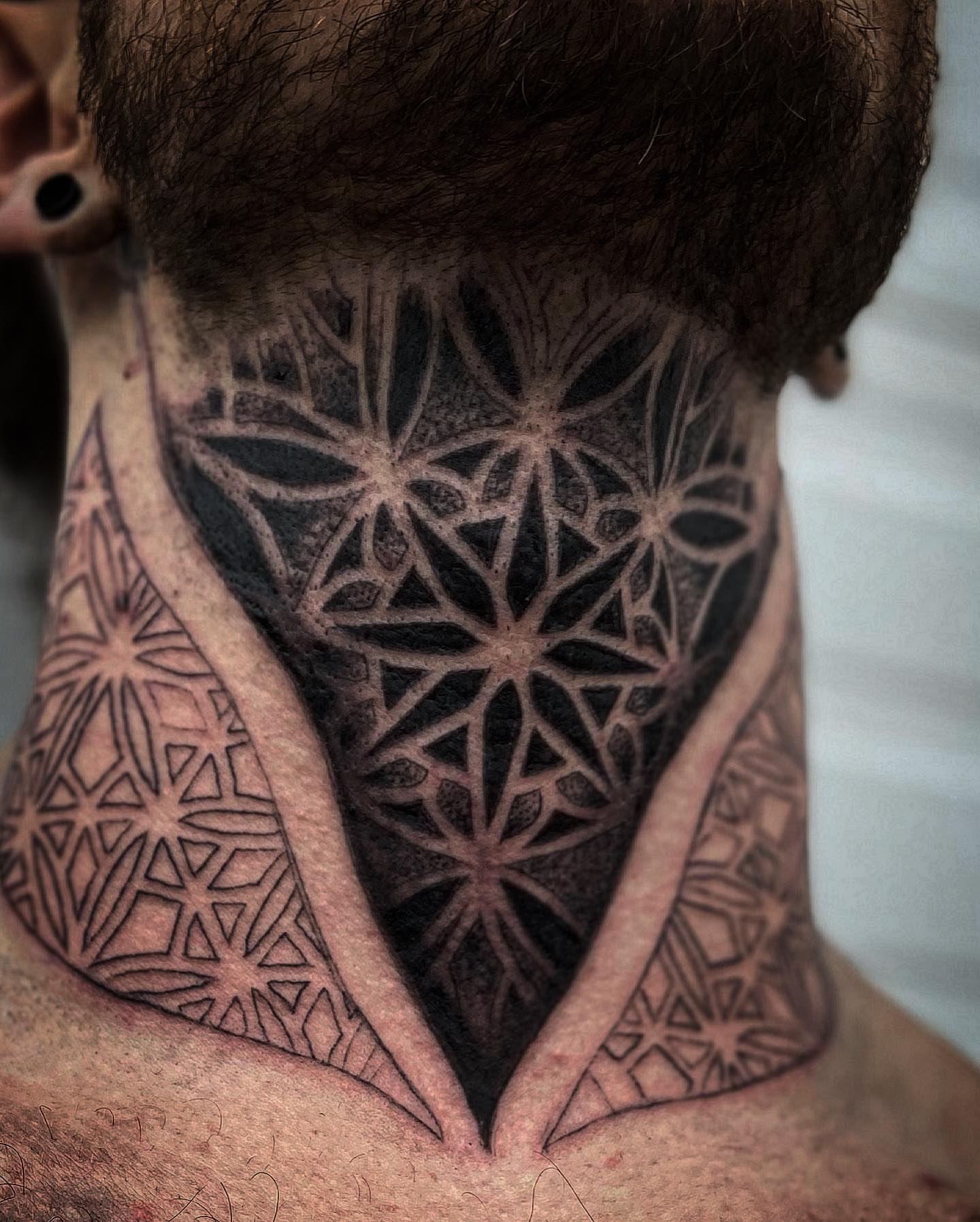 Tattoo by @mastercrae — geometric