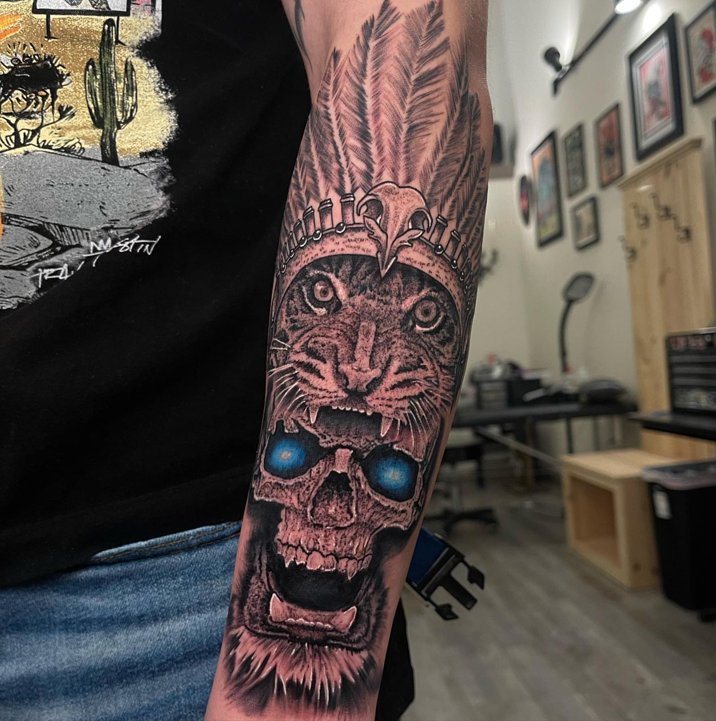 Tattoo by @grineylagantattoo — realism, dark_realism