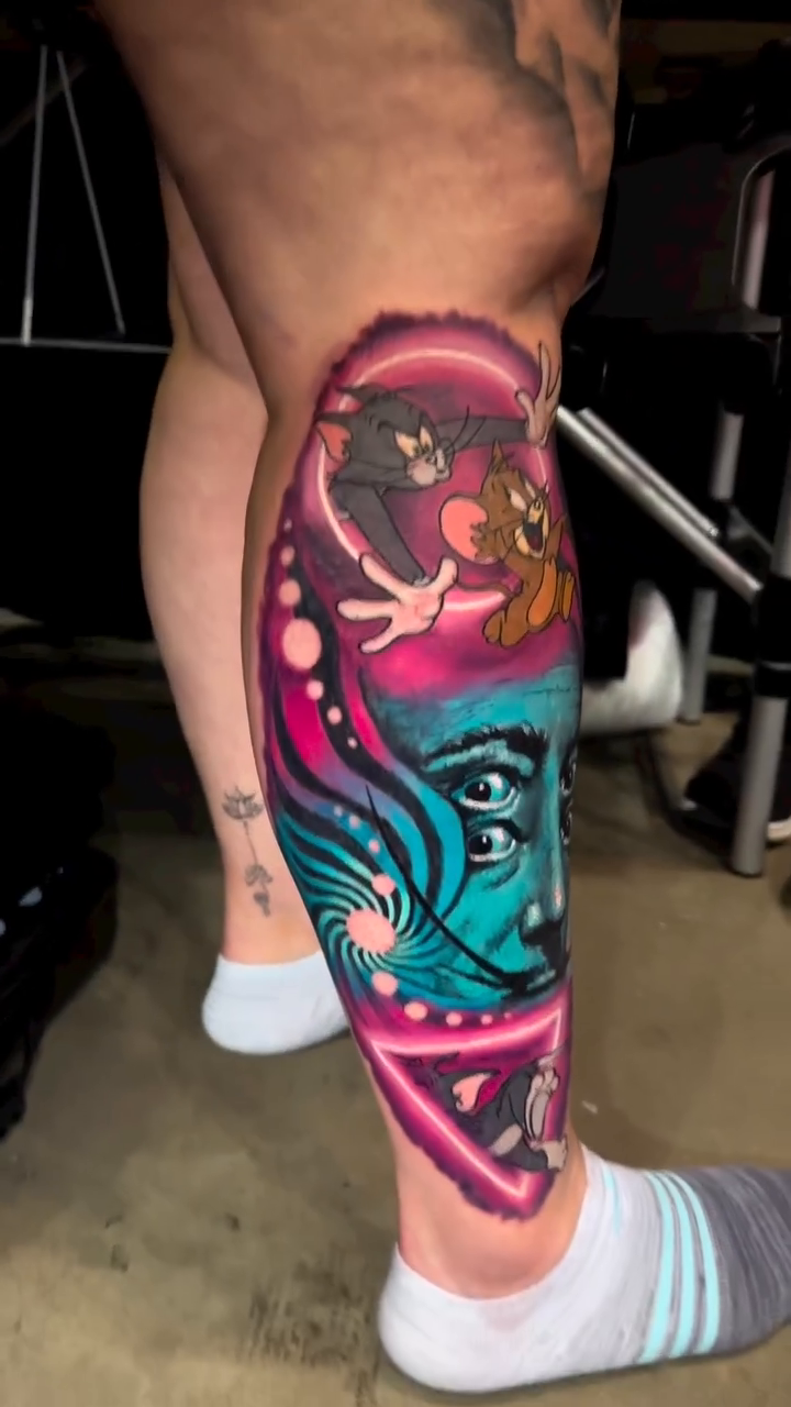 Tattoo by @jd_tattooart — new_school, surrealism