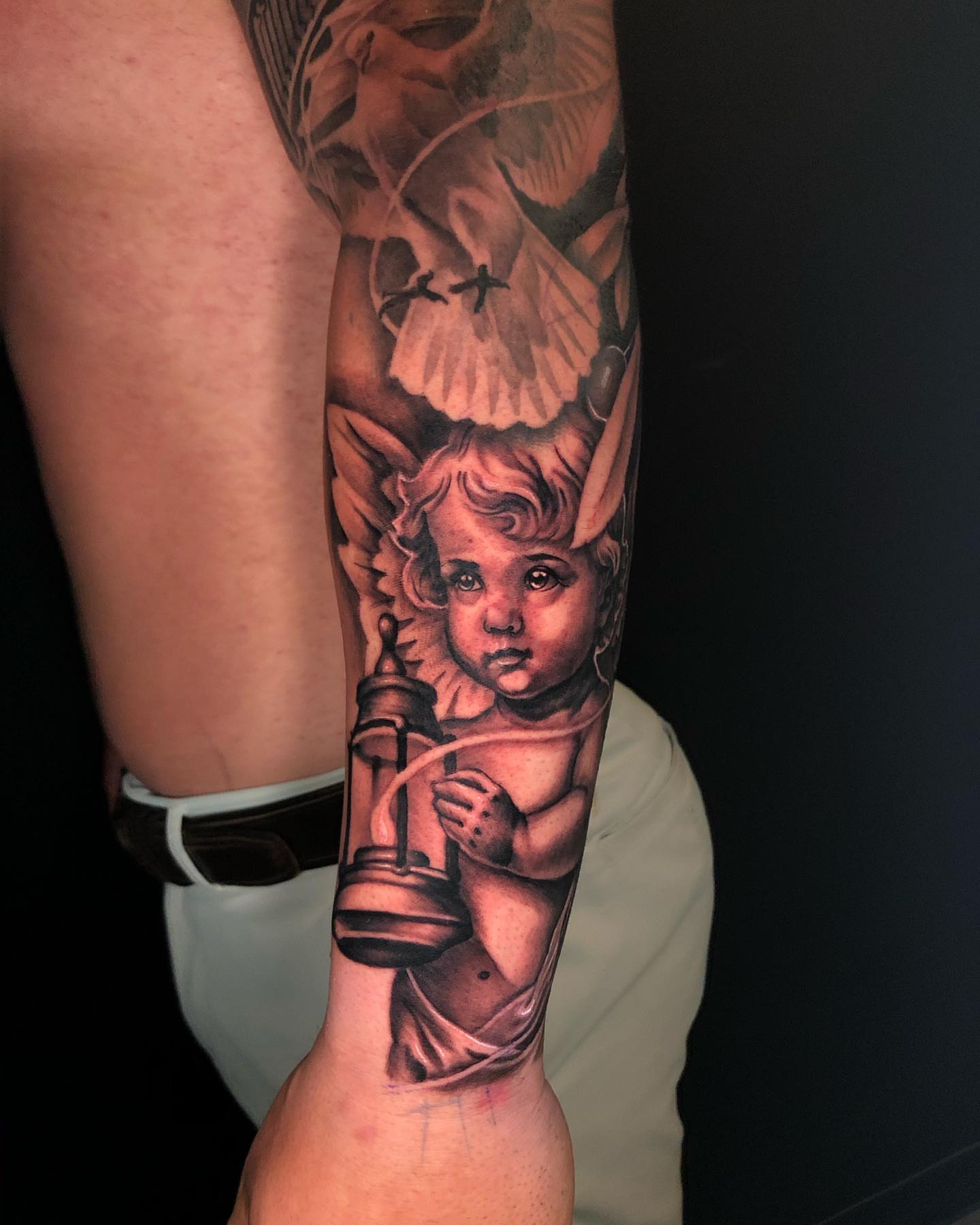 Tattoo by @ink2flesh — realism, black_and_grey
