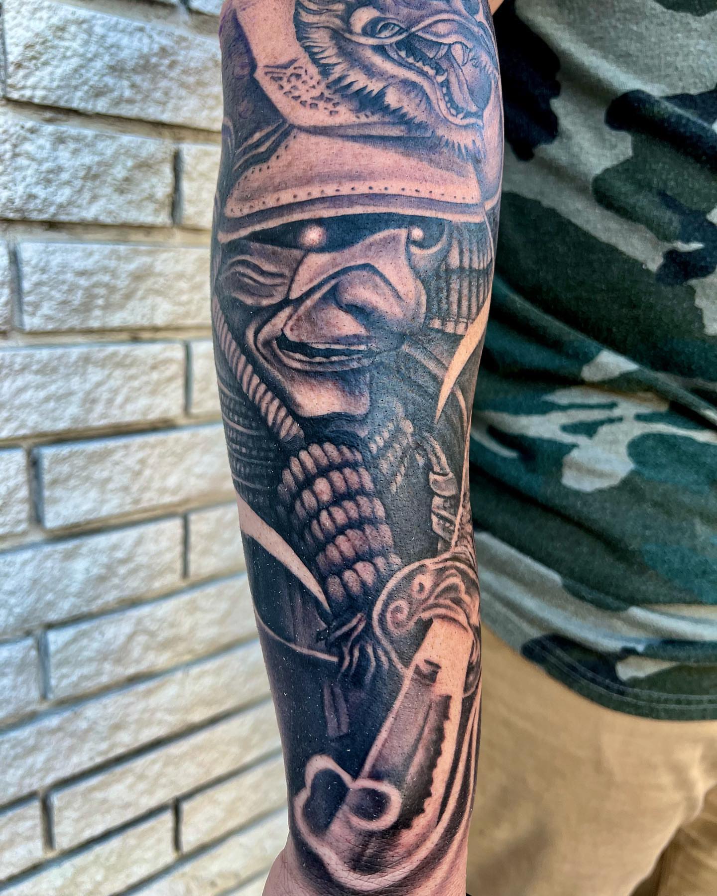 Tattoo by @chriscooperink — black_and_grey, realism