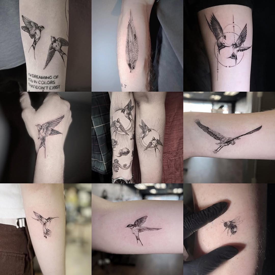 Tattoo by @baronart__nana — fine_line, black_and_grey