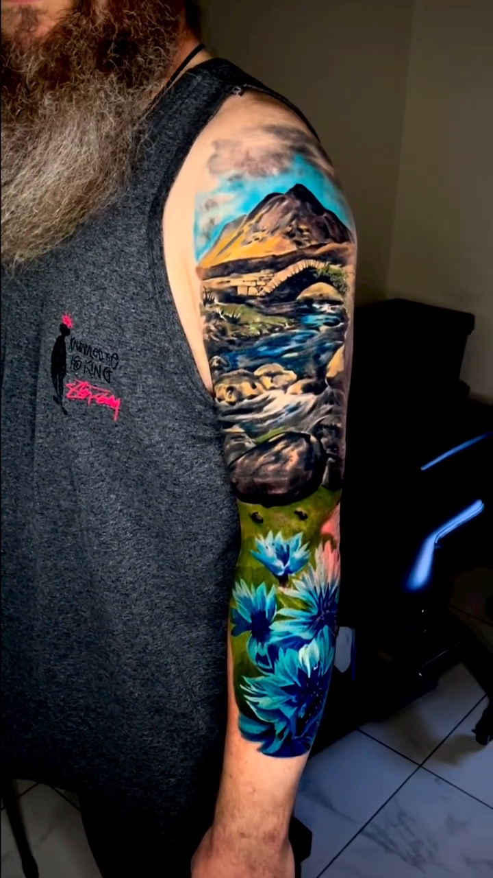 Tattoo by @sim_camillonitattoos — realism, japanese_irezumi