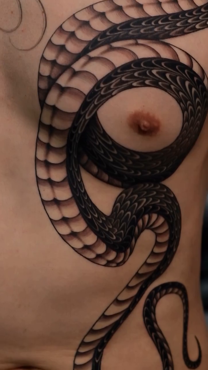 Tattoo by @monkeybob_ttt — black_and_grey, realism