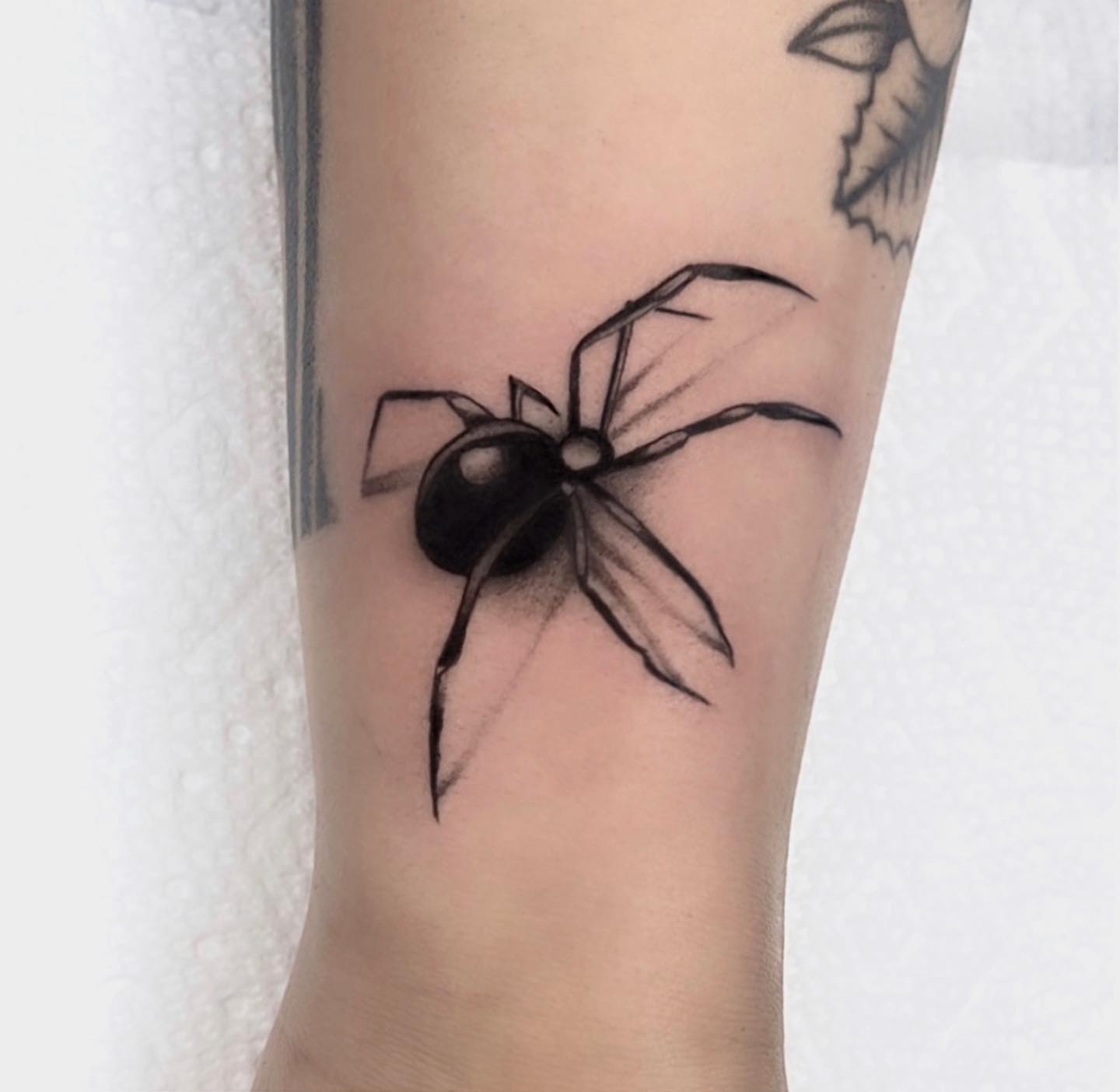 Tattoo by @dannonphantom — black_and_grey