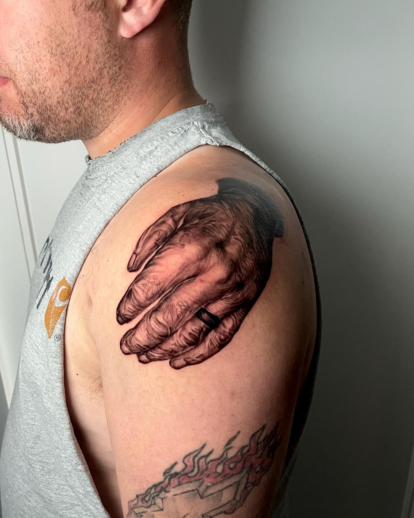 Tattoo by @mackenziemeyerstattoo — realism, dark_realism