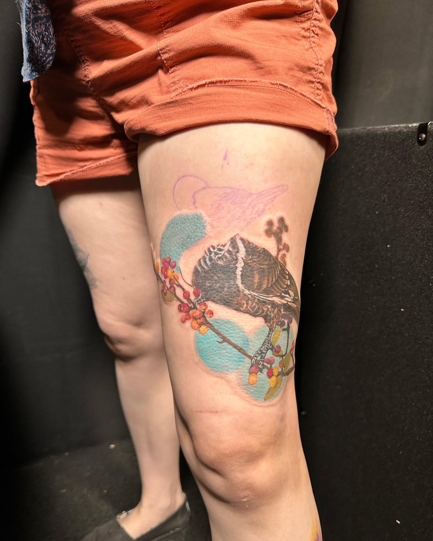 Tattoo by @erichschwartzwald_artist — american_traditional, dotwork