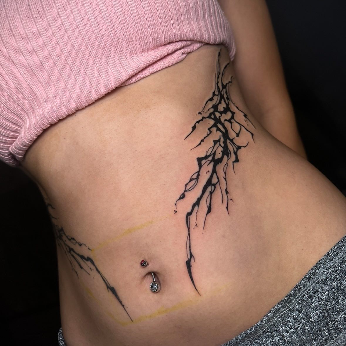 Tattoo by @sal.the.stabber — black_and_grey