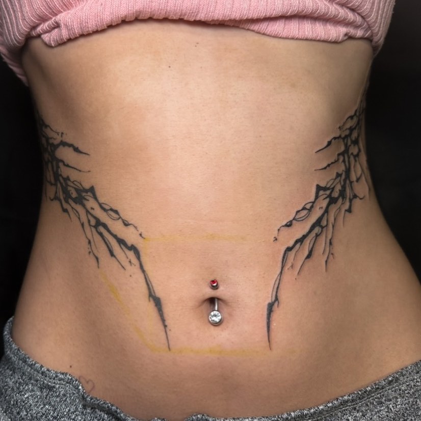 Tattoo by @sal.the.stabber — black_and_grey