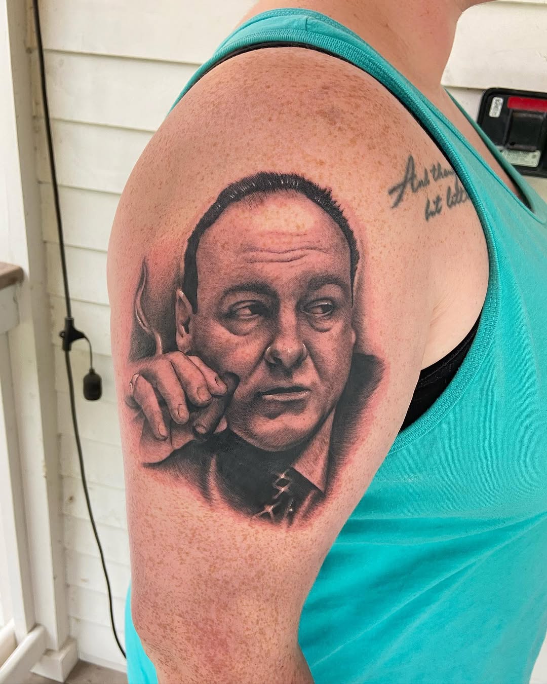 Tattoo by @dale.tattoos — realism, black_and_grey