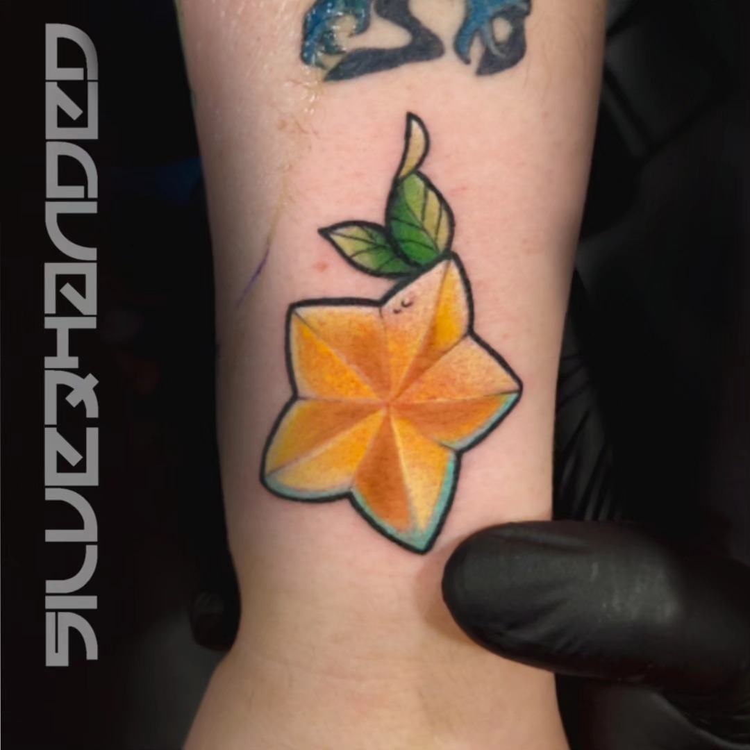 Tattoo by @silverhanded — geometric