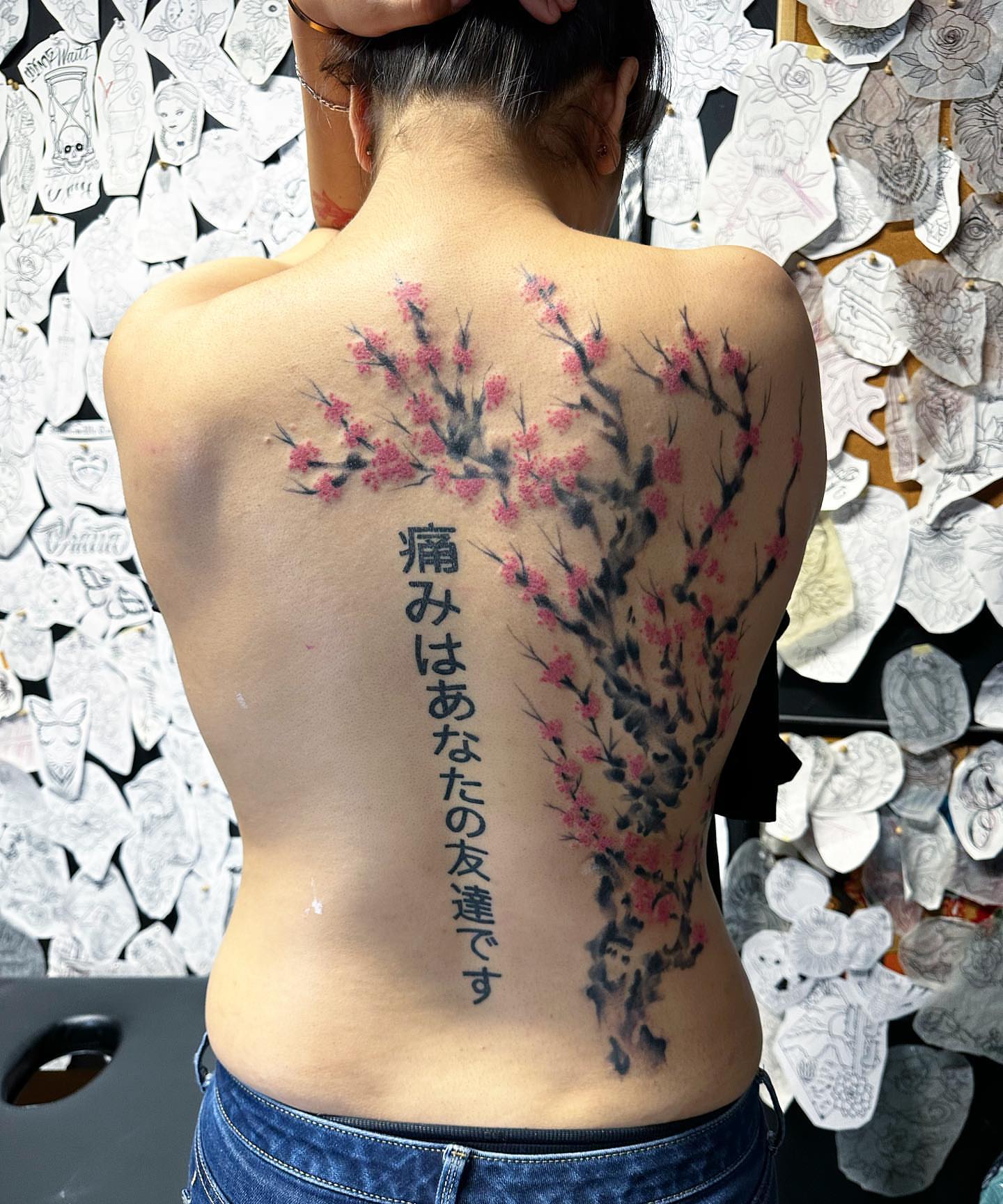 Tattoo by @duffsart — watercolor, japanese_irezumi