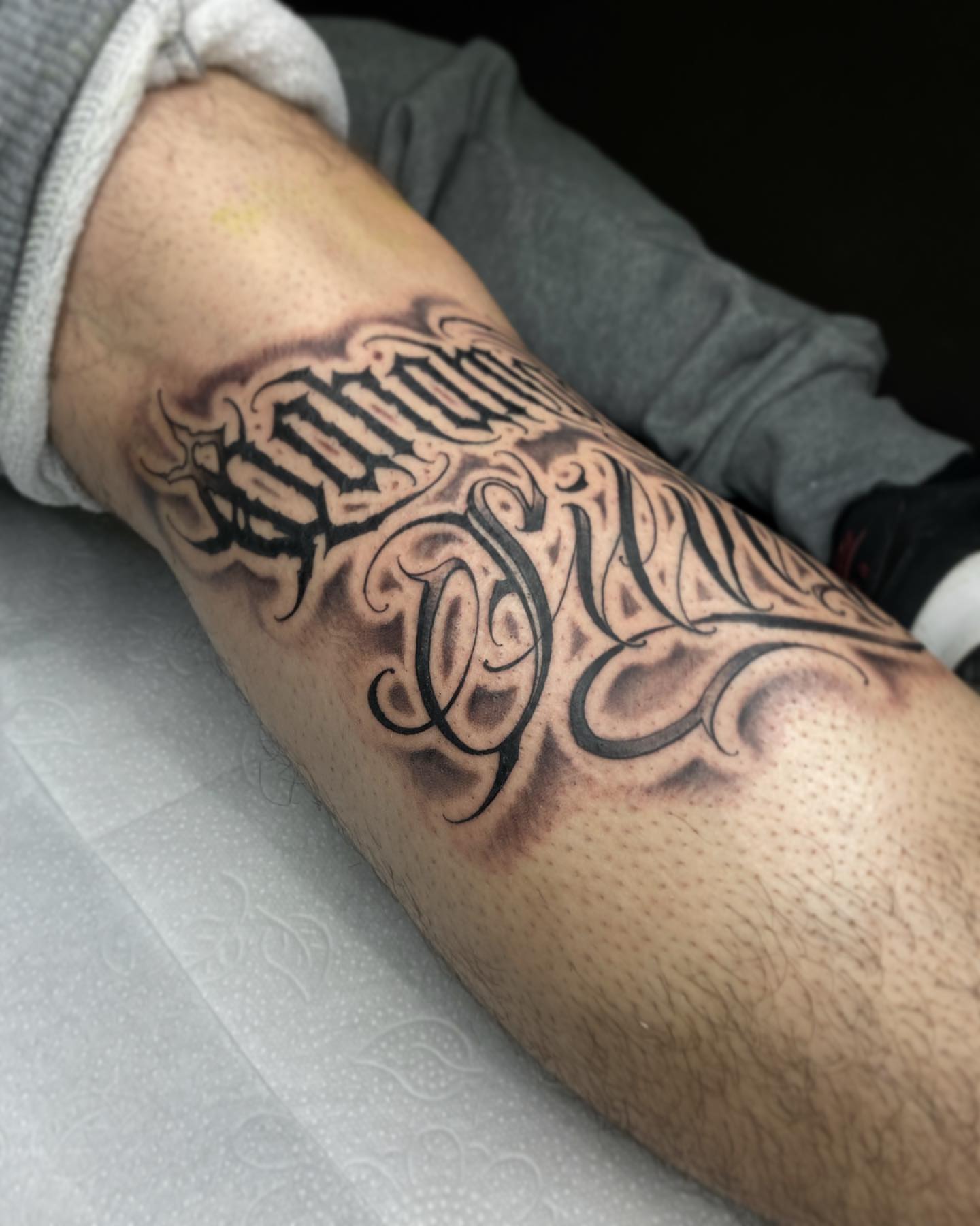 Tattoo by @sionerdcd β lettering_script