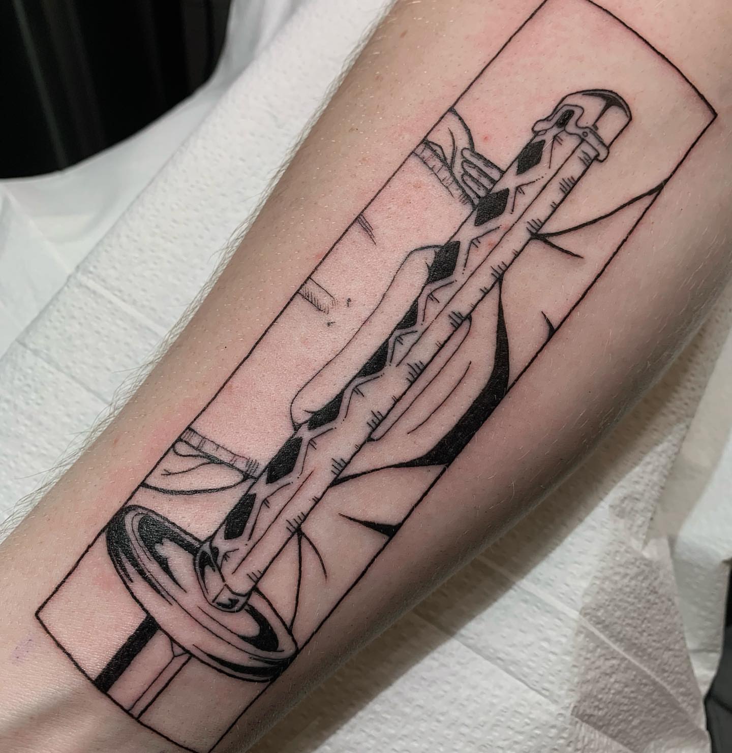 Tattoo by @mykymilk β black_and_grey