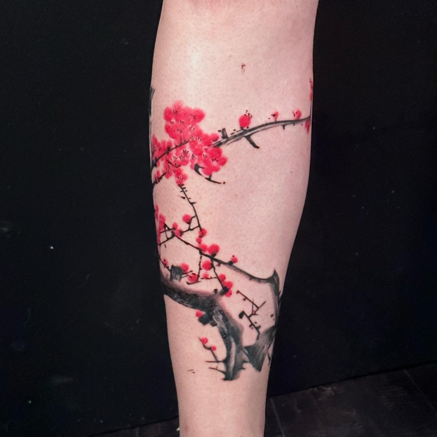Tattoo by @assassintattooalice — watercolor