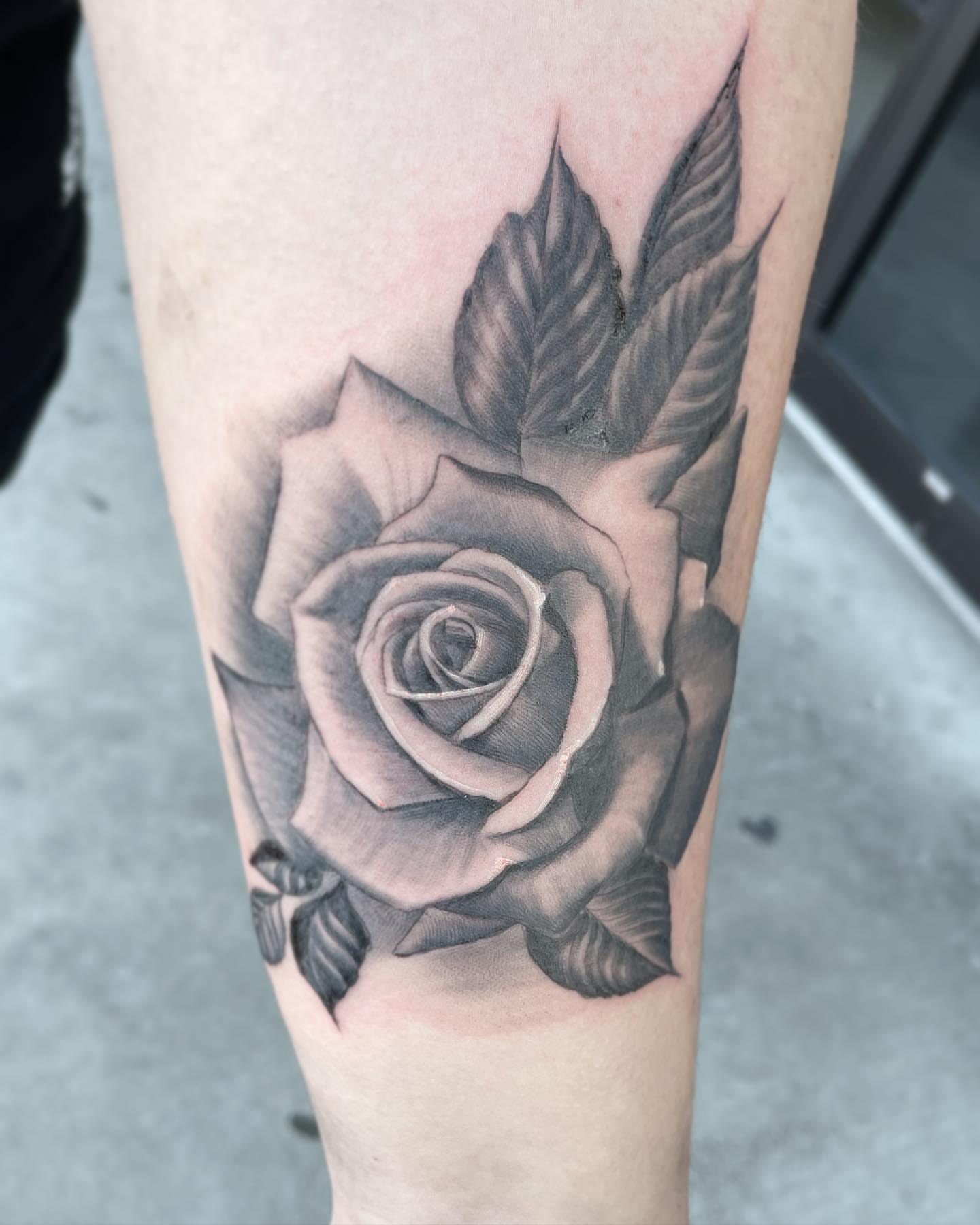 Tattoo by @ianhillart — black_and_grey