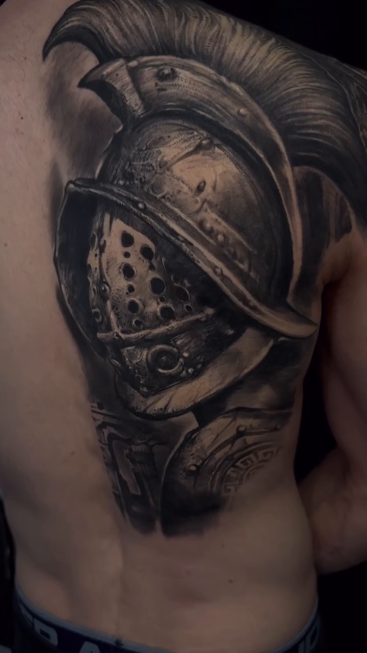 Tattoo by @valentin_tmst β realism, black_and_grey