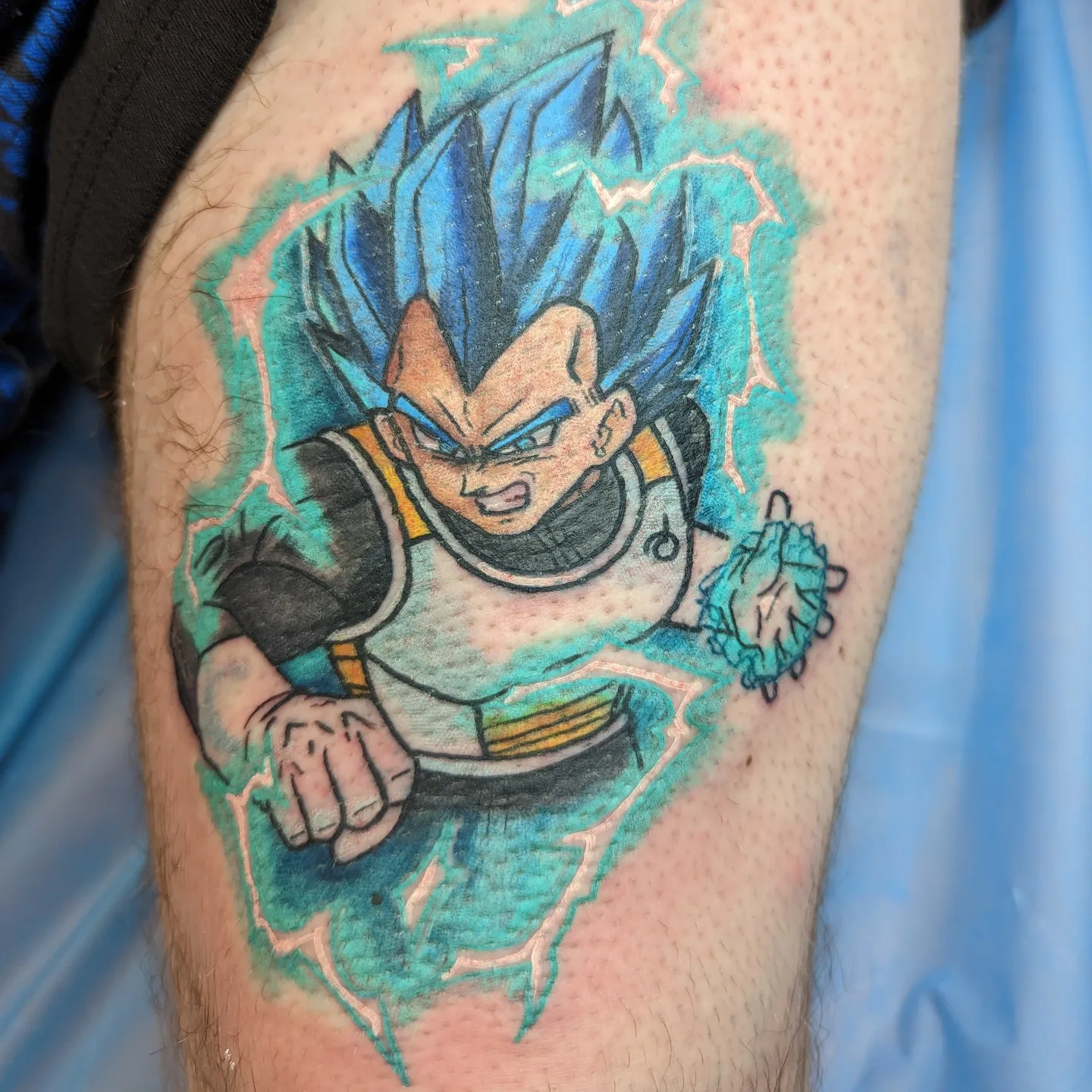 Tattoo by @harley_makes_tattoos — anime