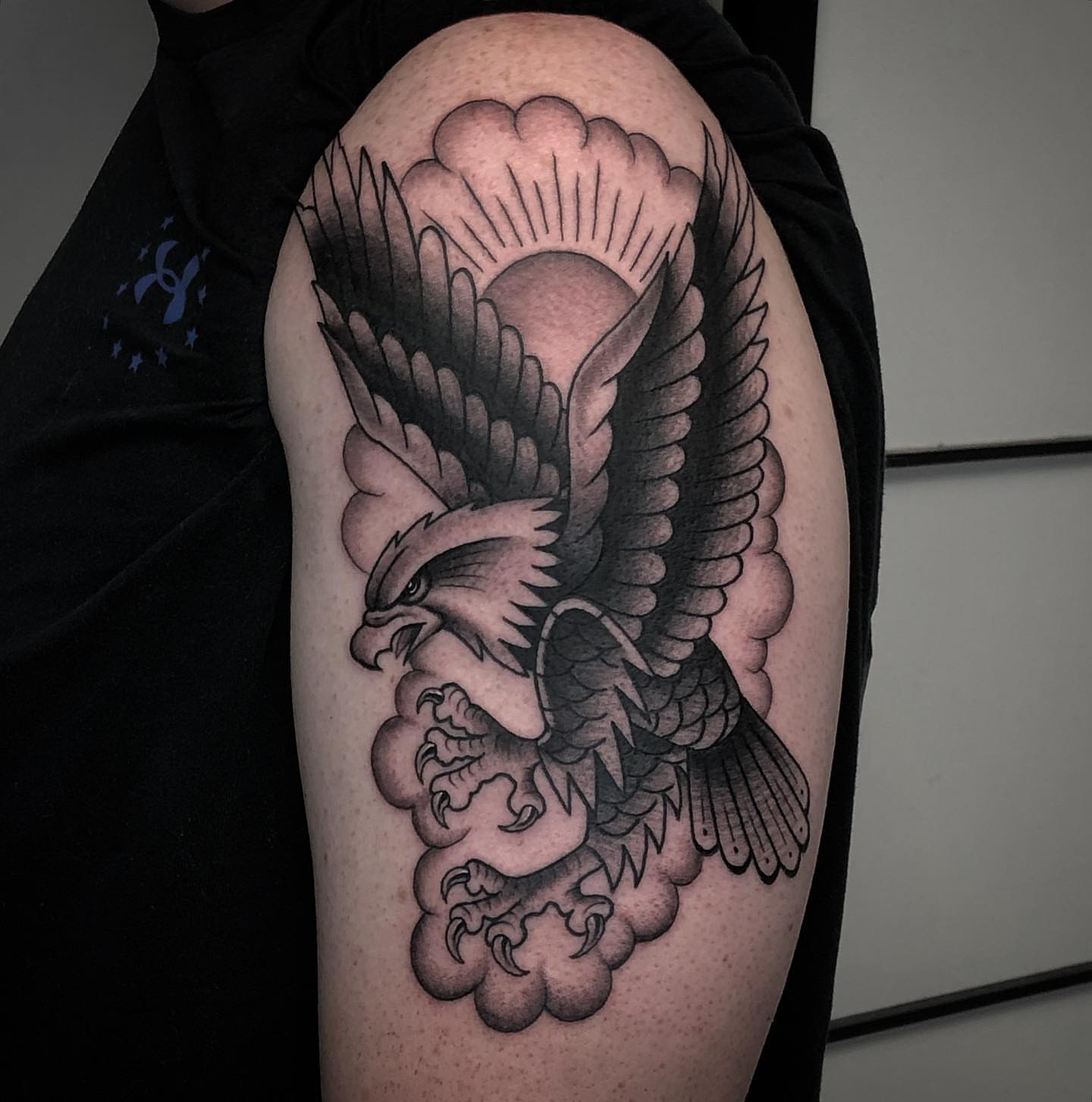 Tattoo by @bryanhumphries_ — black_and_grey