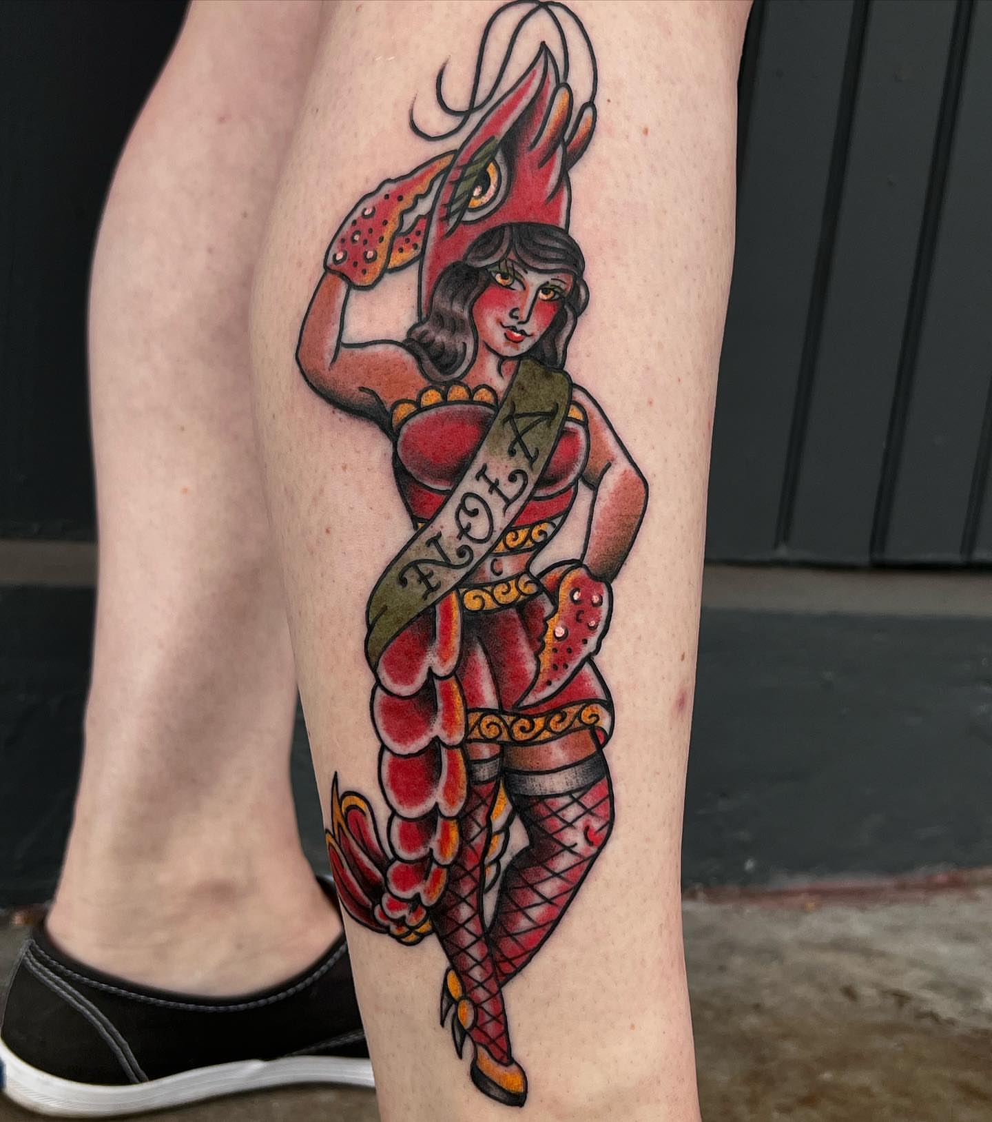 Tattoo by @scottallentattooer — american_traditional